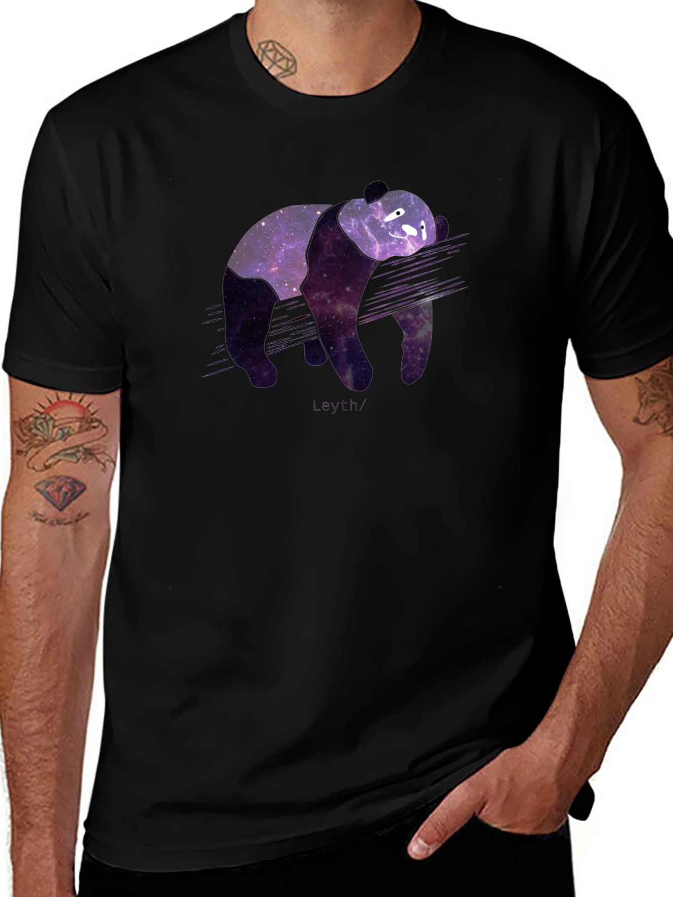 Galaxy Panda Graphic Tee