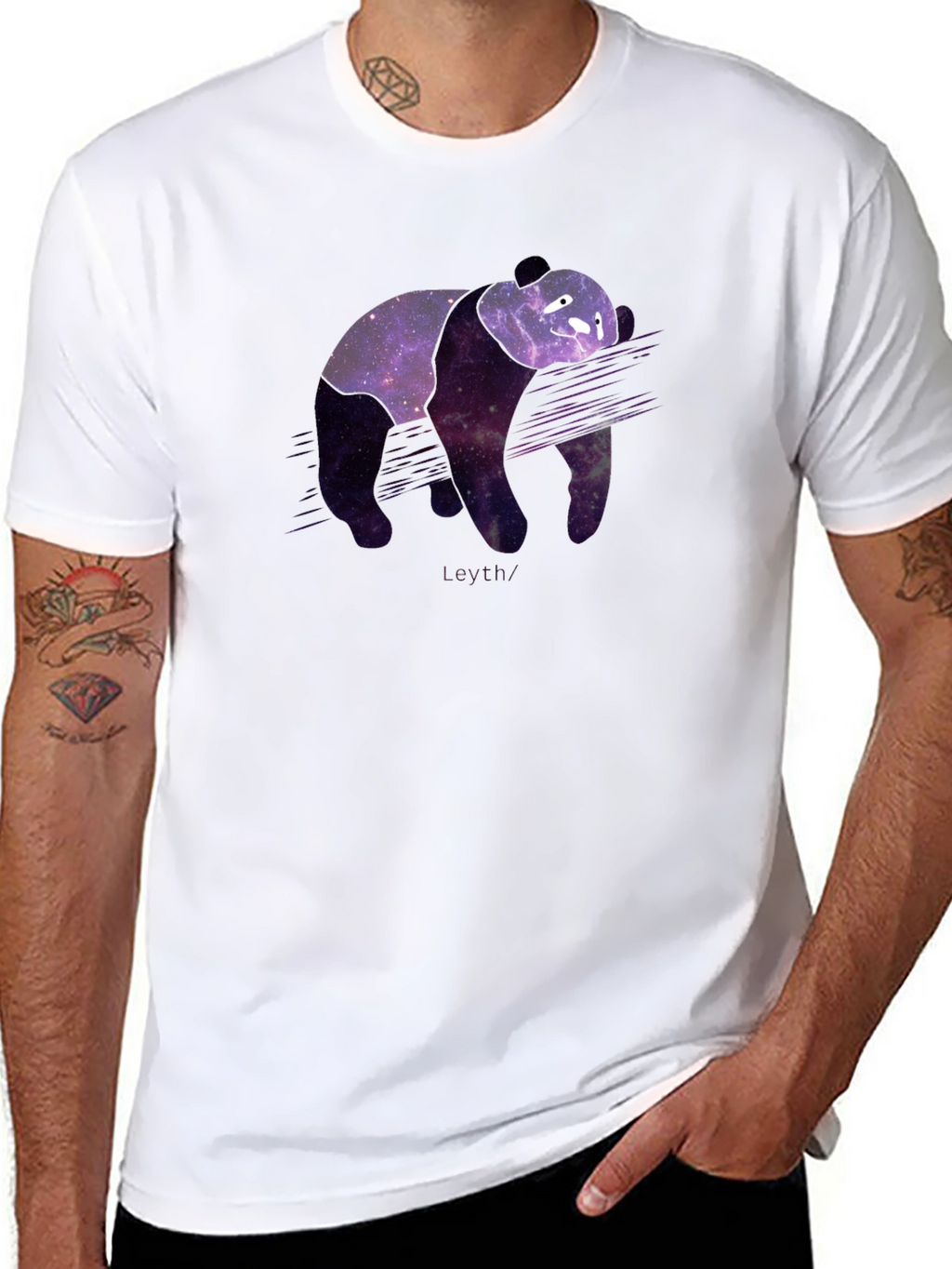 Galaxy Panda Graphic Tee