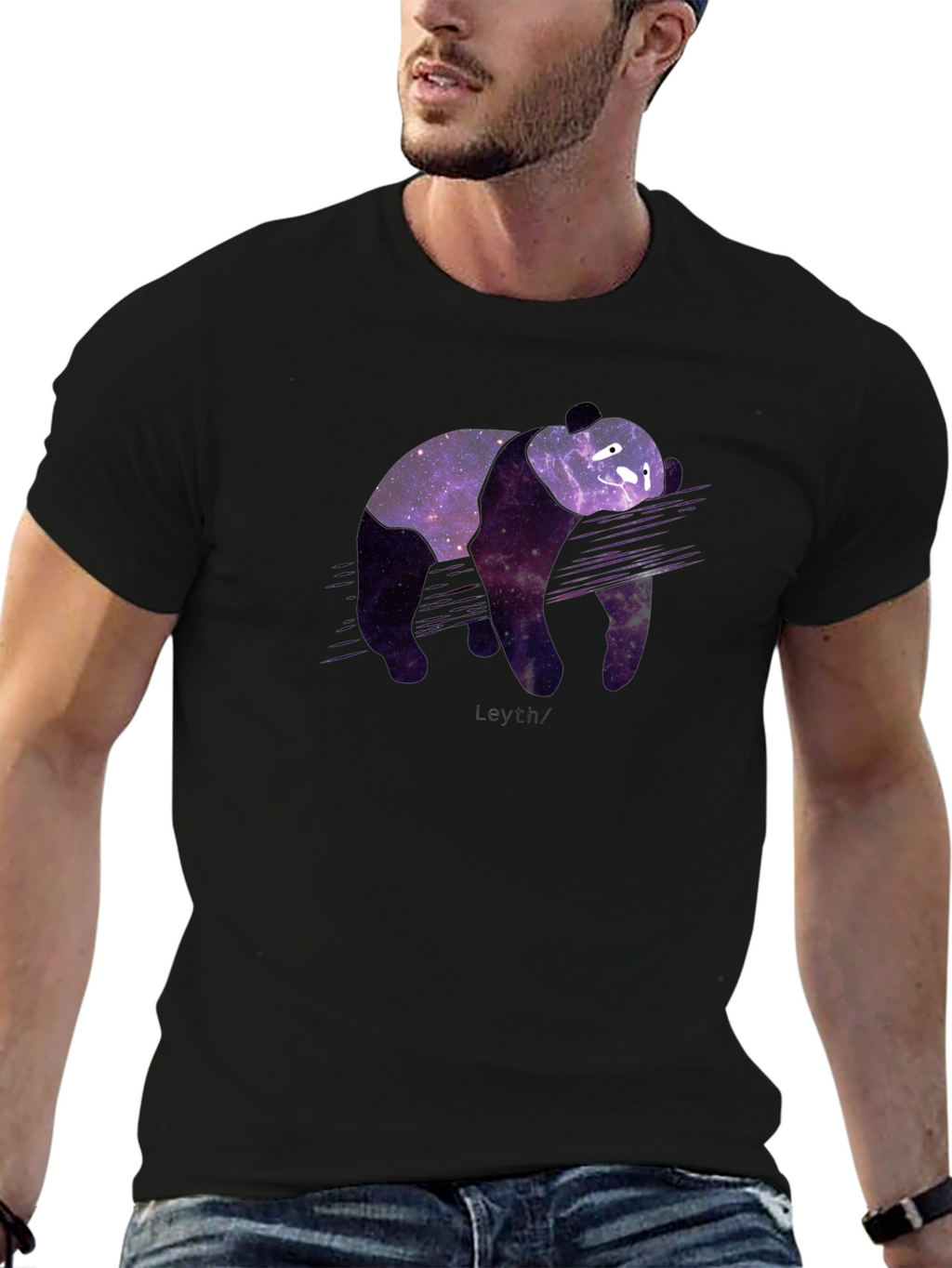 Galaxy Panda Graphic Tee