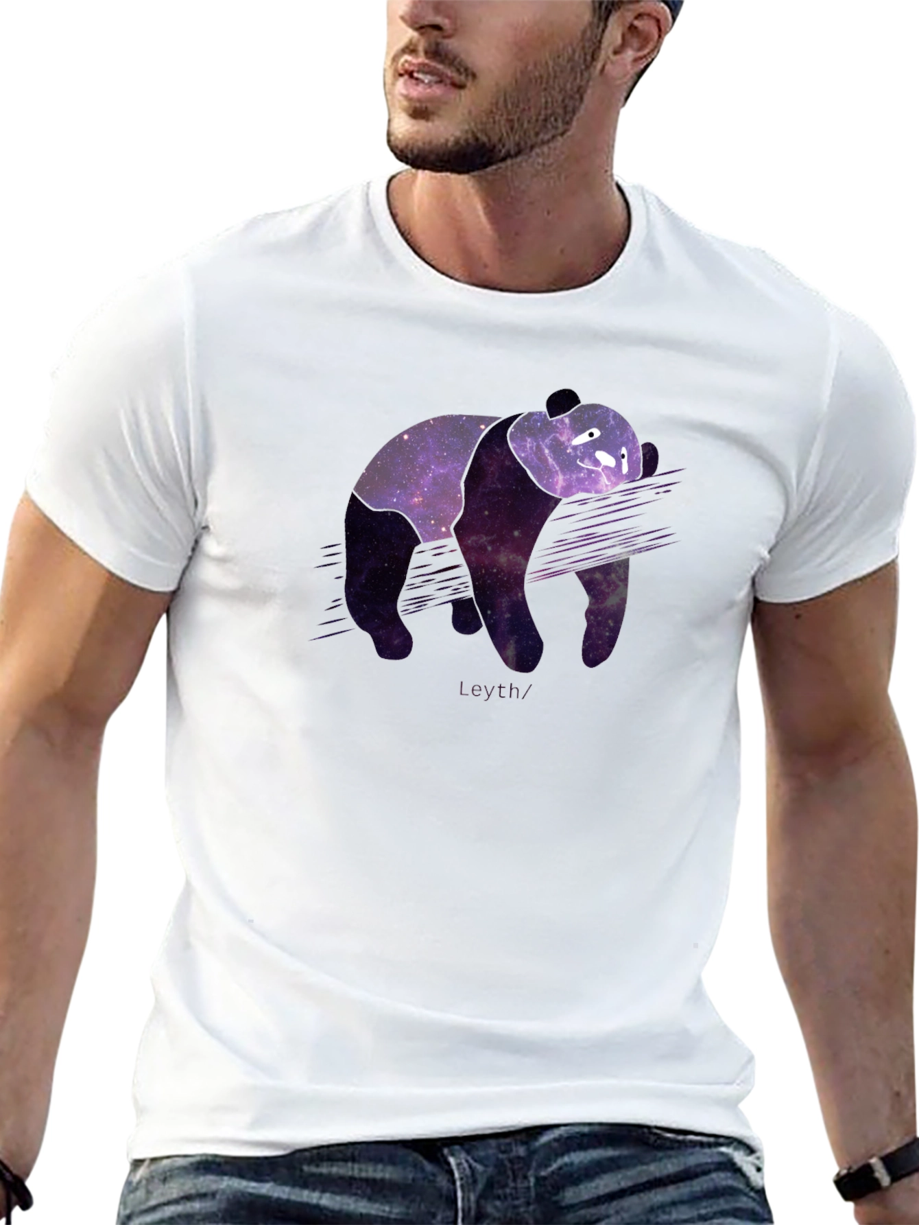 Galaxy Panda Graphic Tee
