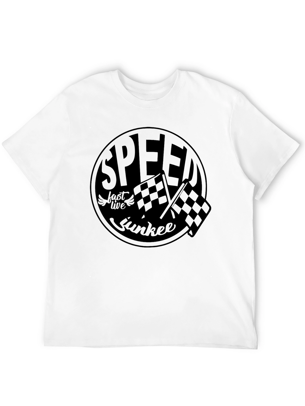 Speed Junkie Graphic T-Shirt - Black