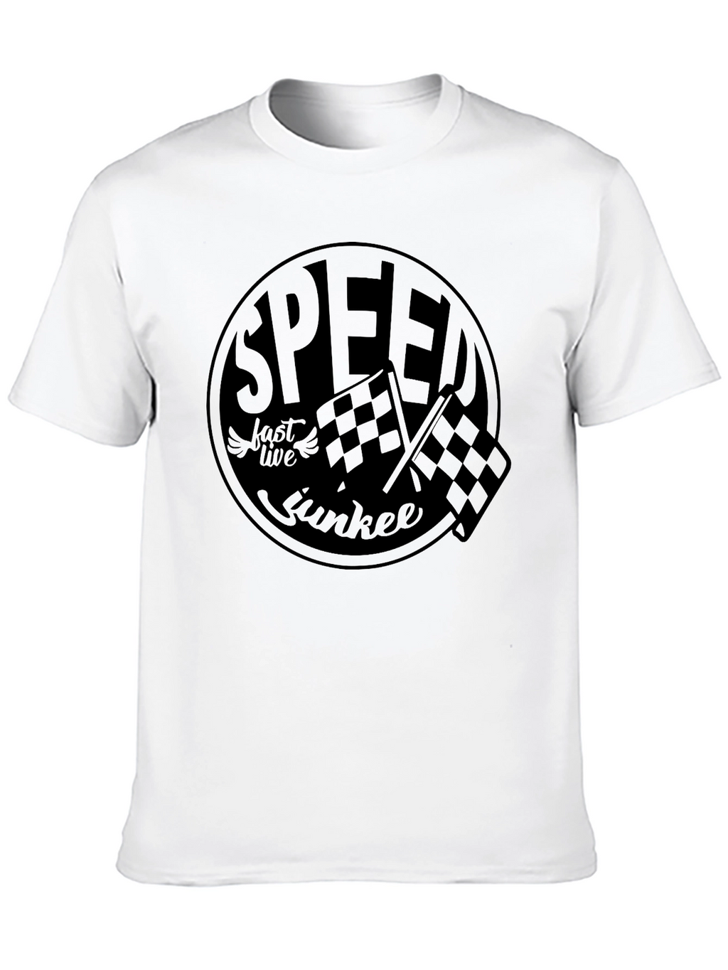 Speed Junkie Graphic T-Shirt - Black