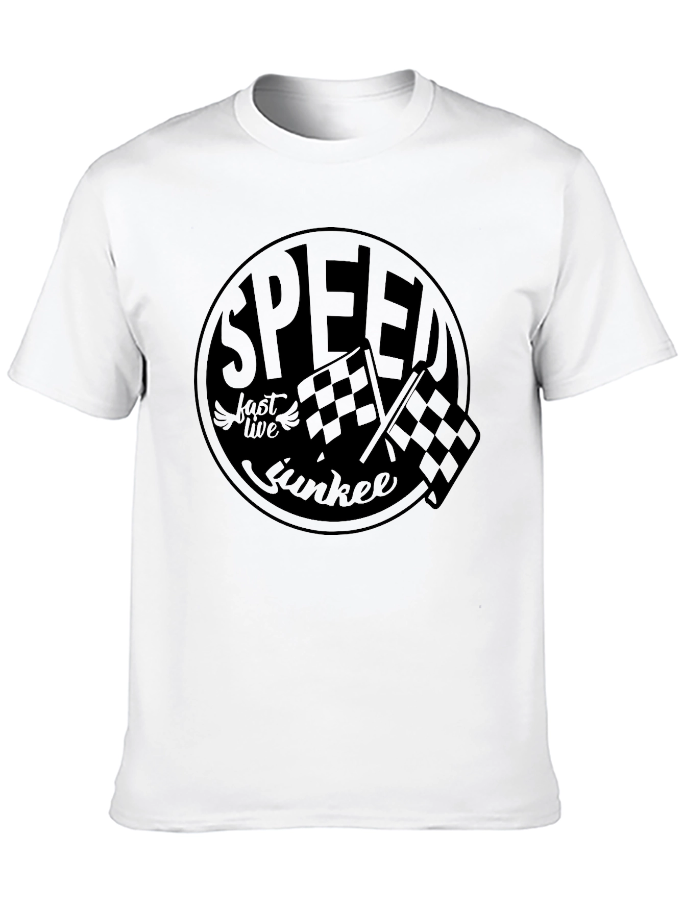 Speed Junkie Graphic T-Shirt - Black