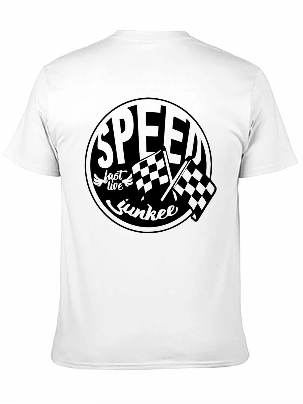 Speed Junkie Graphic T-Shirt - Black