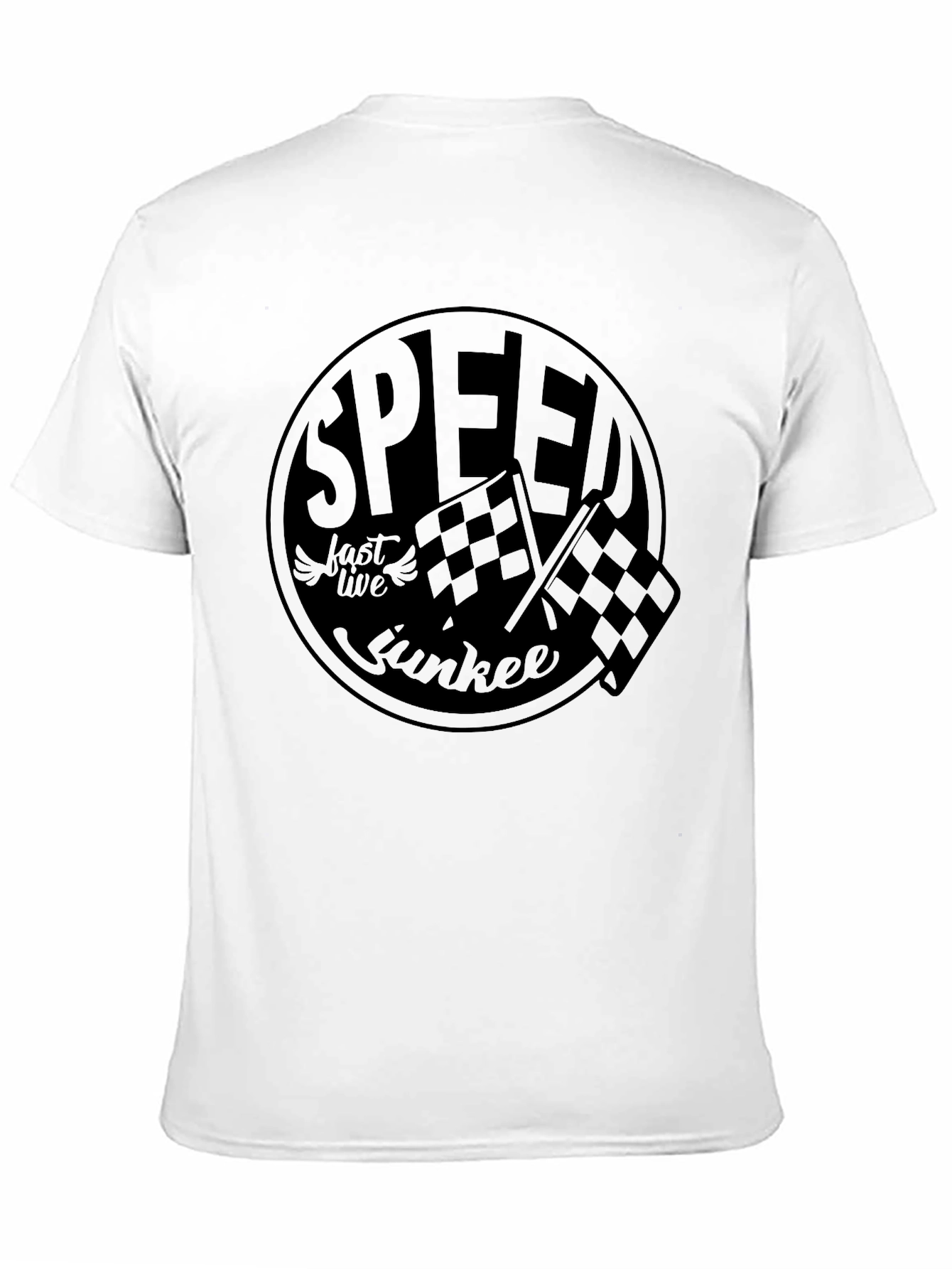 Speed Junkie Graphic T-Shirt - Black