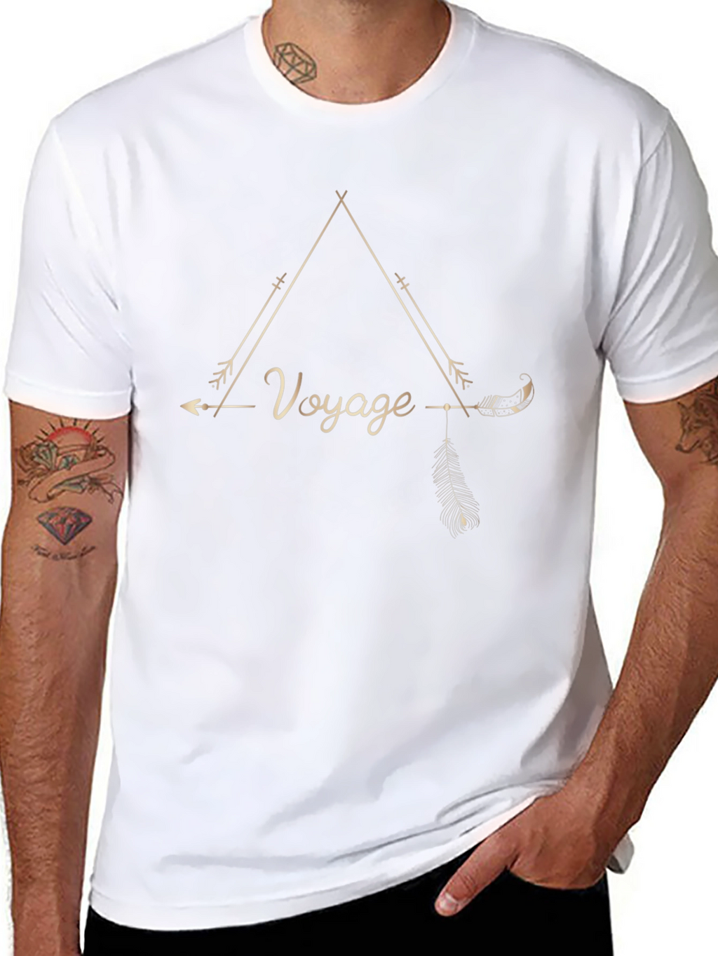Voyage Graphic Tee - Stylish Adventure T-Shirt