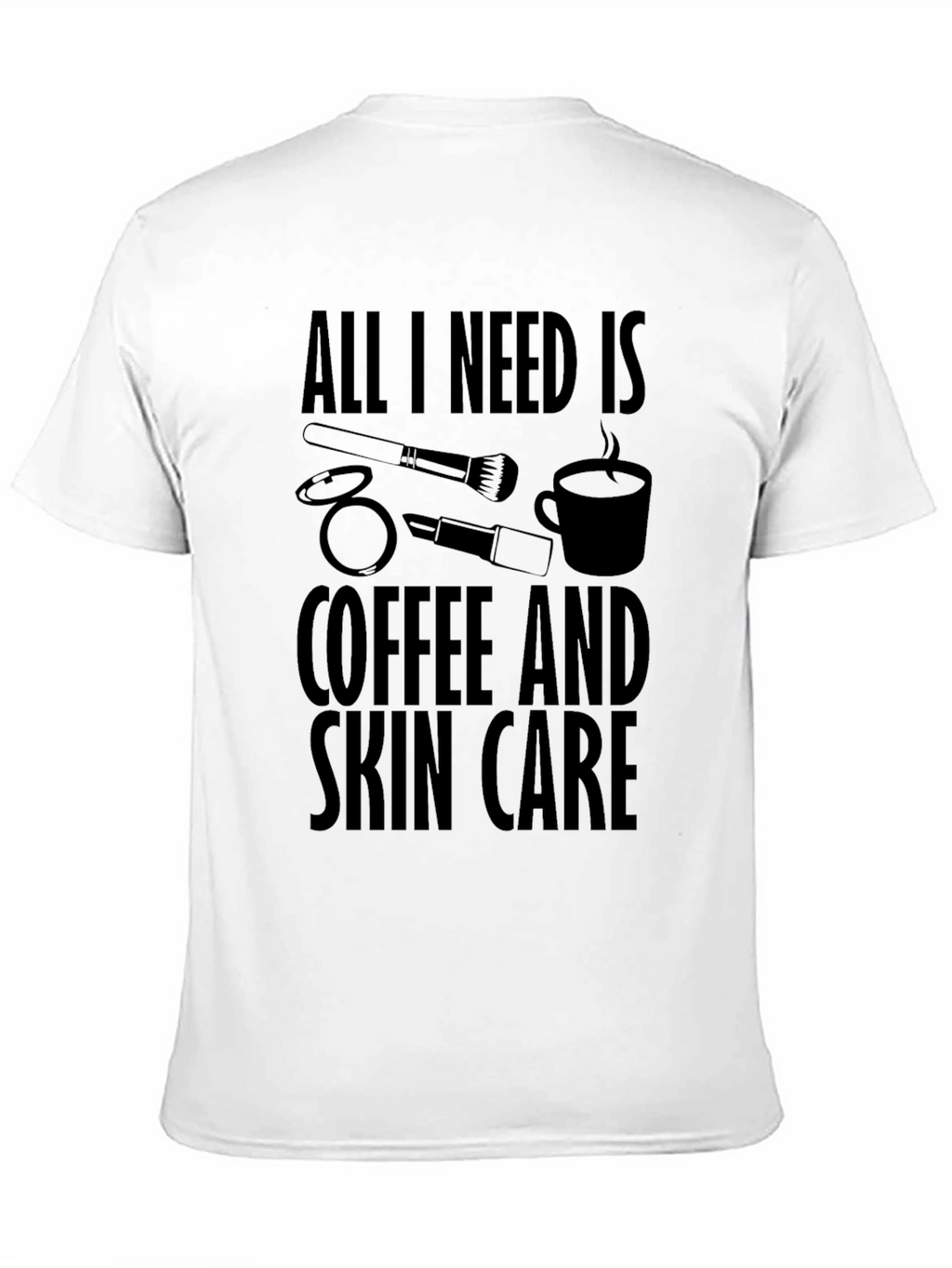 Coffee & Skincare T-Shirt: Beauty Essentials Tee