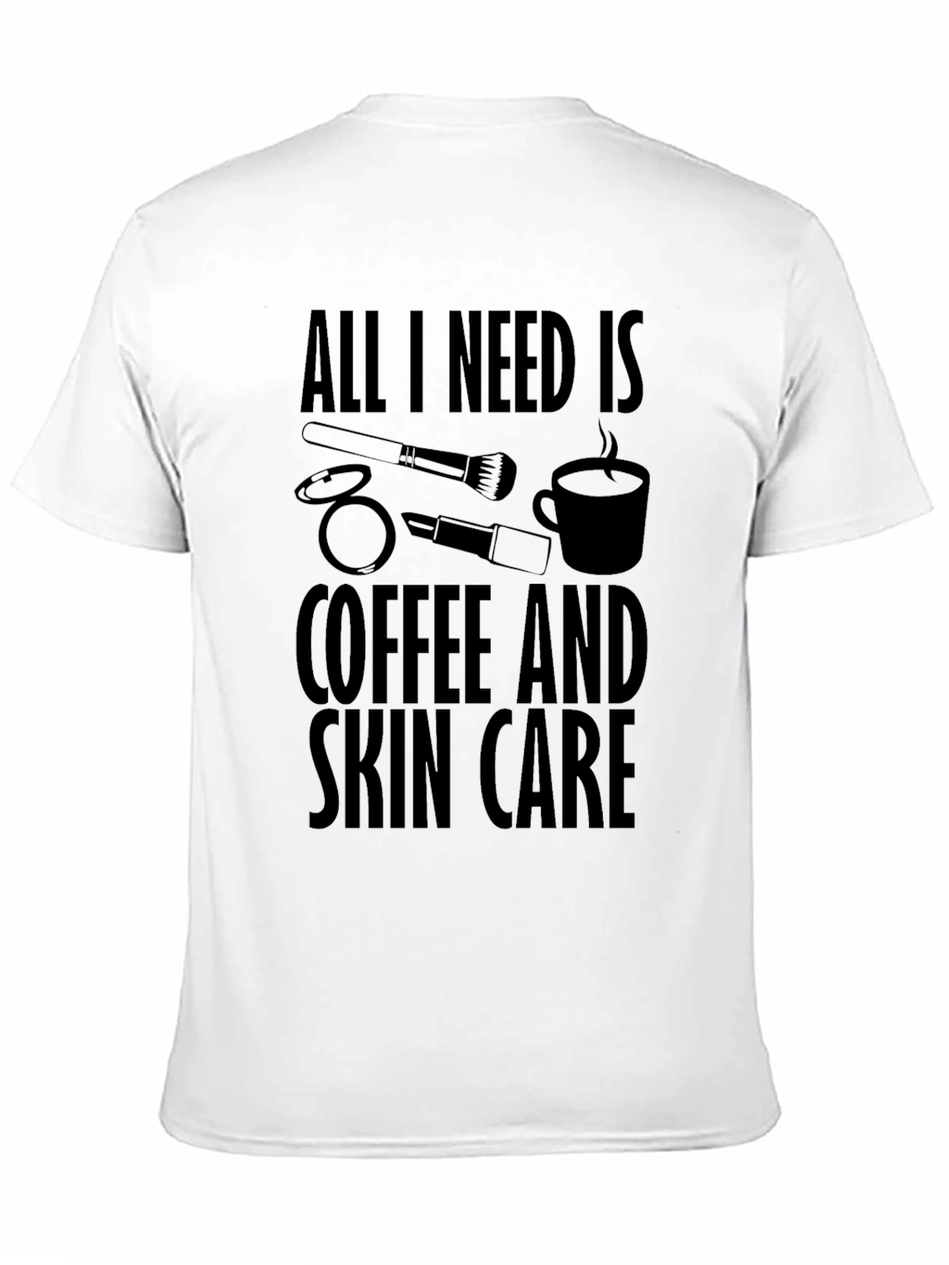 Coffee & Skincare T-Shirt: Beauty Essentials Tee