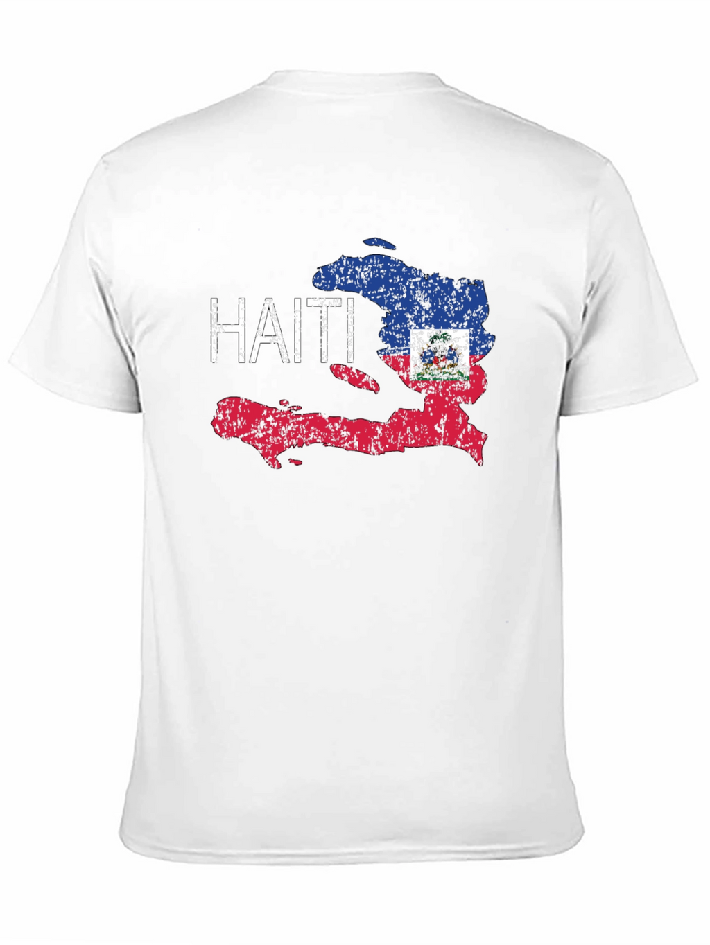Haiti Flag T-Shirt - Distressed Design