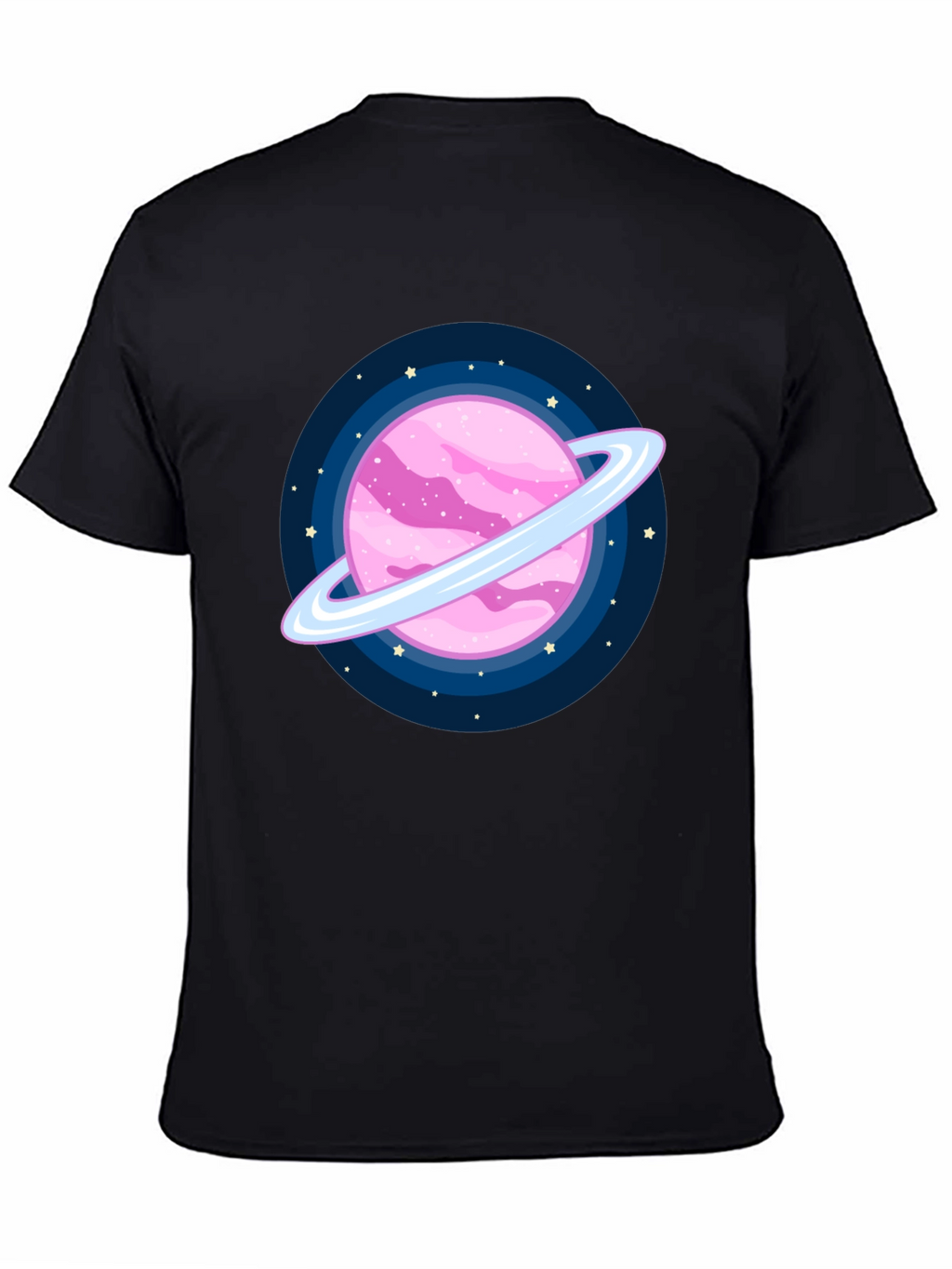 Pink Planet T-Shirt - Galactic Style