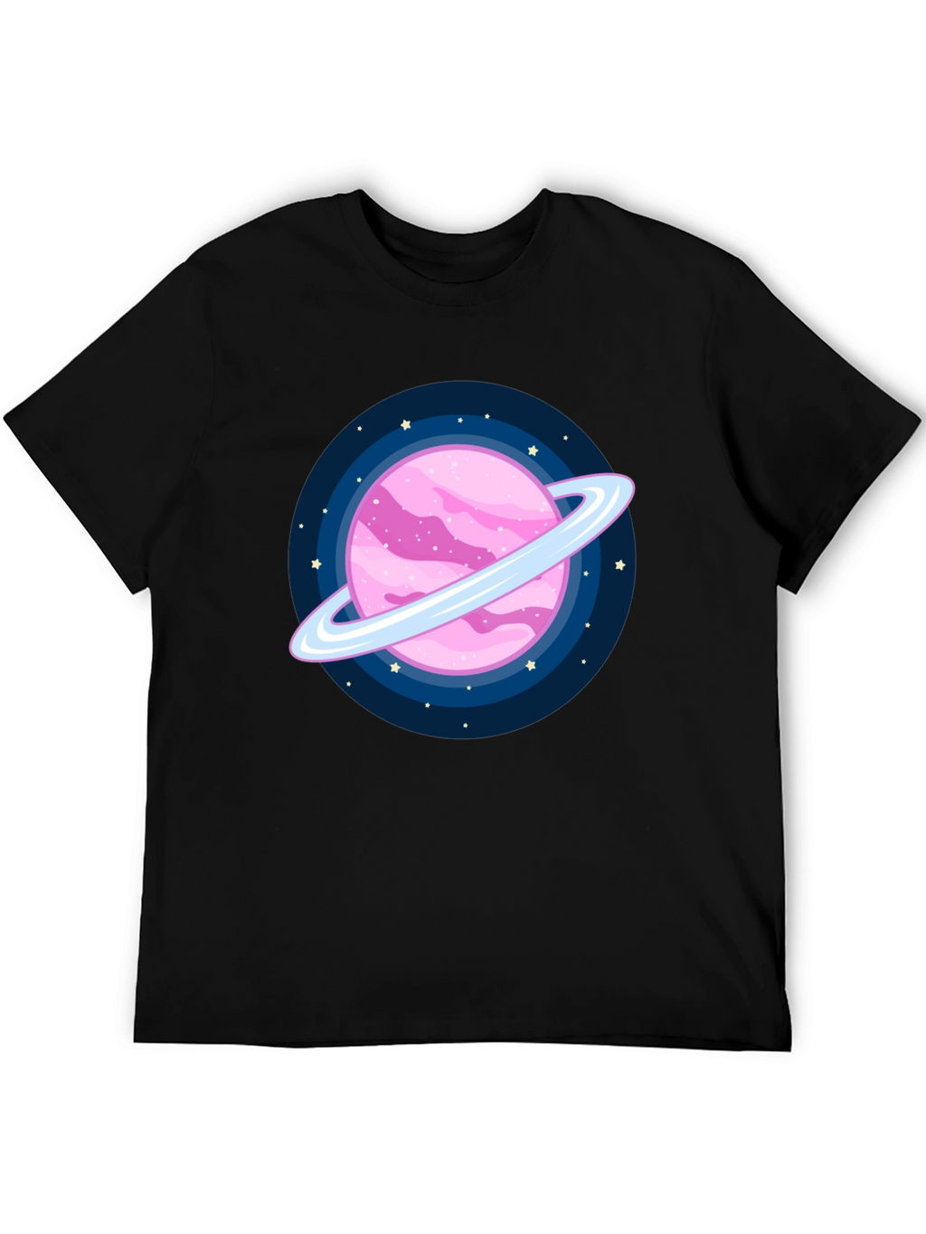 Pink Planet T-Shirt - Galactic Style