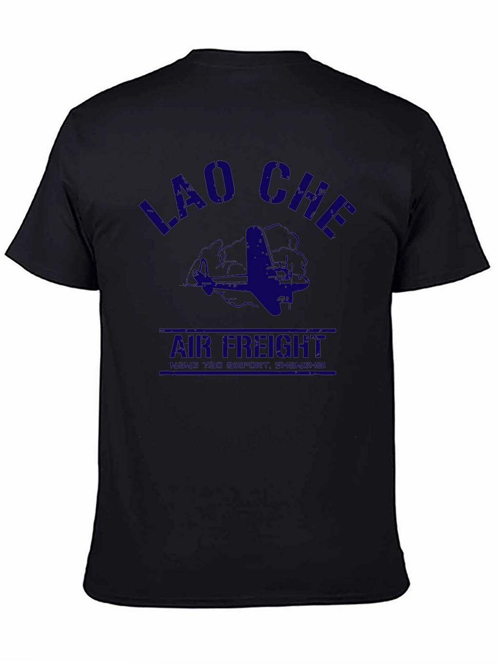 Lao Che Air Freight Graphic Tee - Black