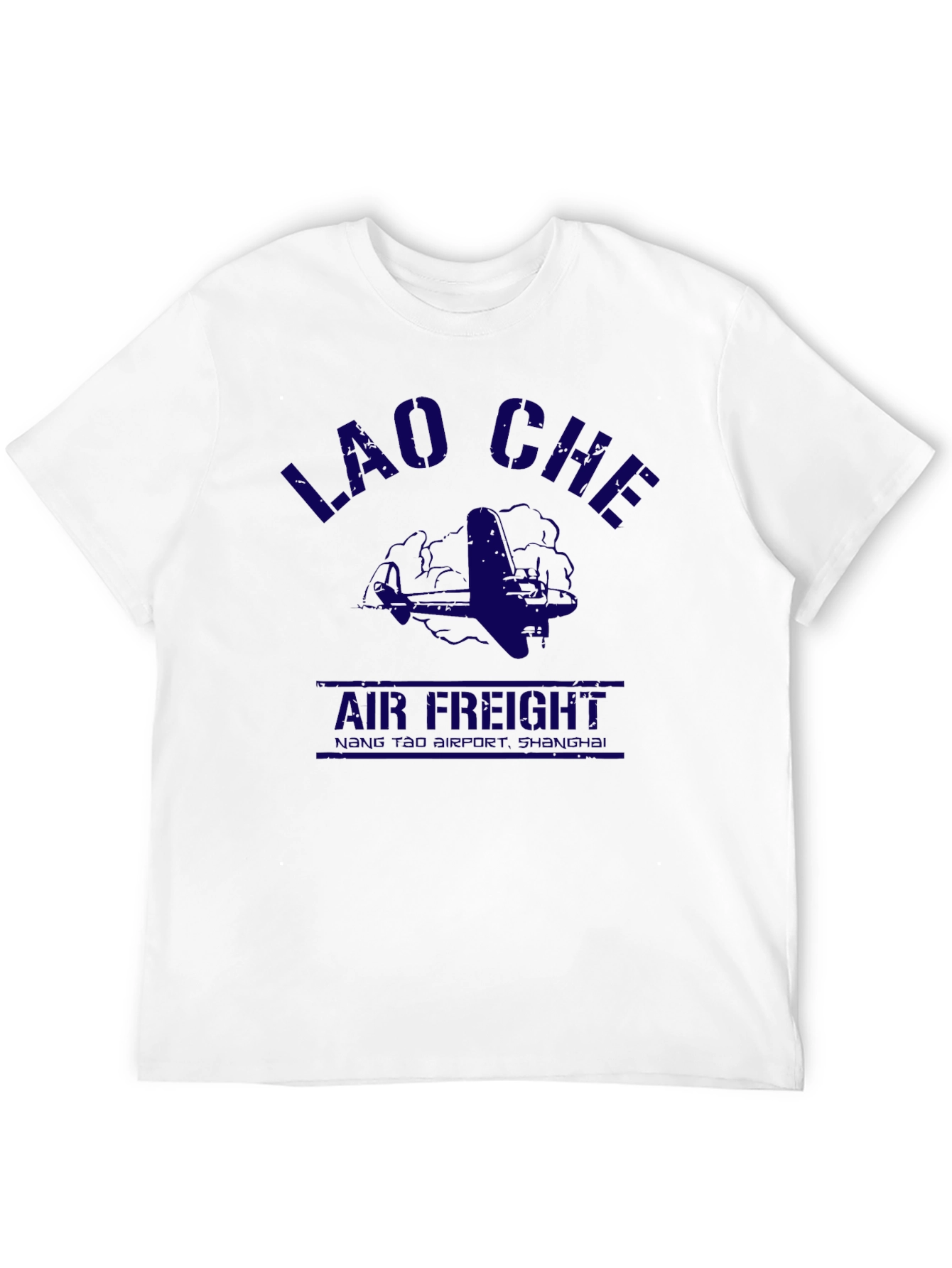 Lao Che Air Freight Graphic Tee - Black