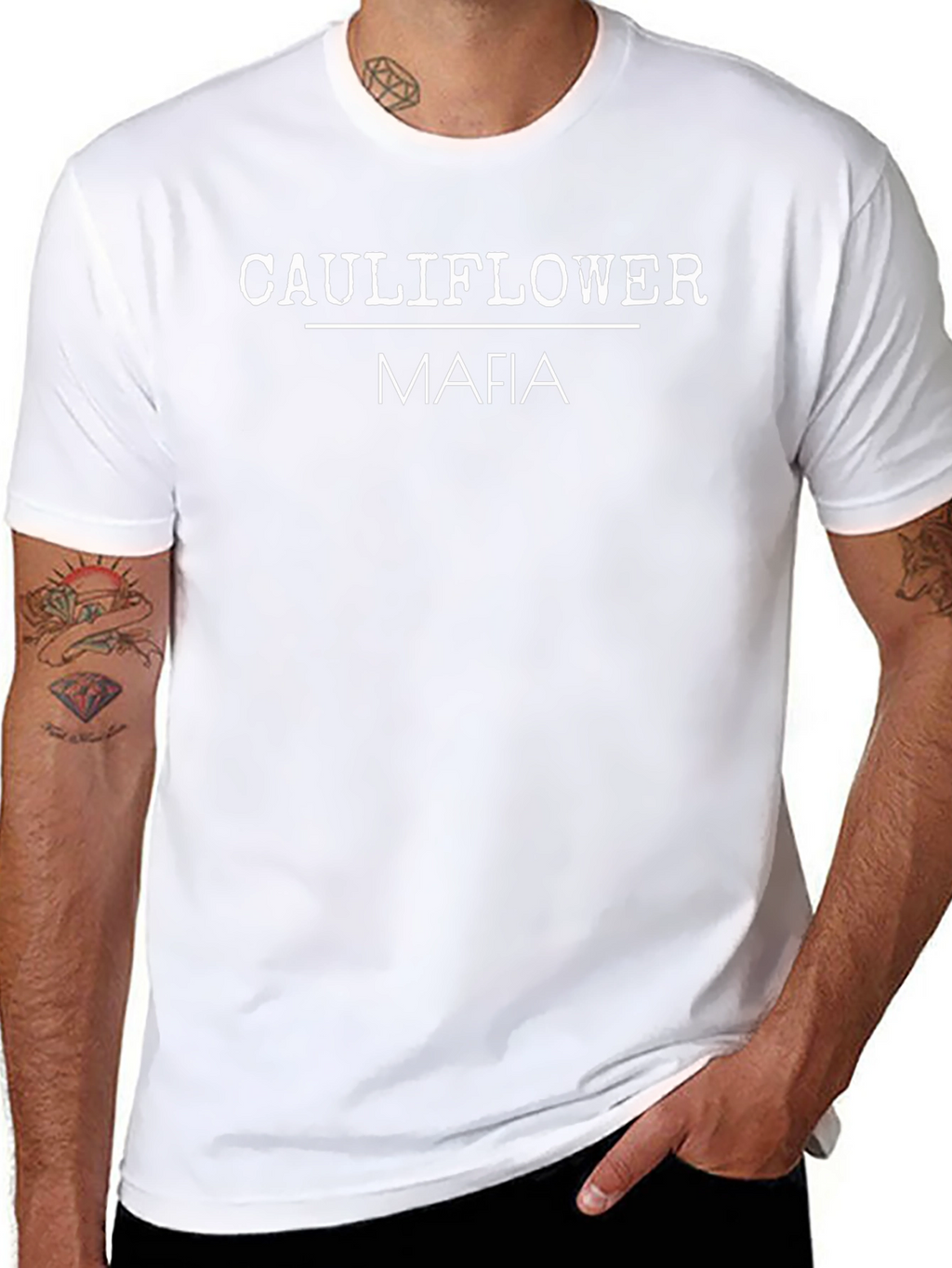 Cauliflower Mafia Graphic Tee - Black