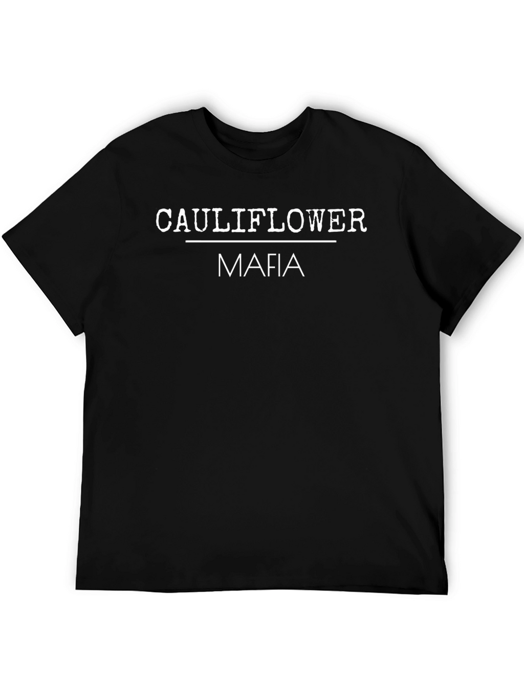 Cauliflower Mafia Graphic Tee - Black
