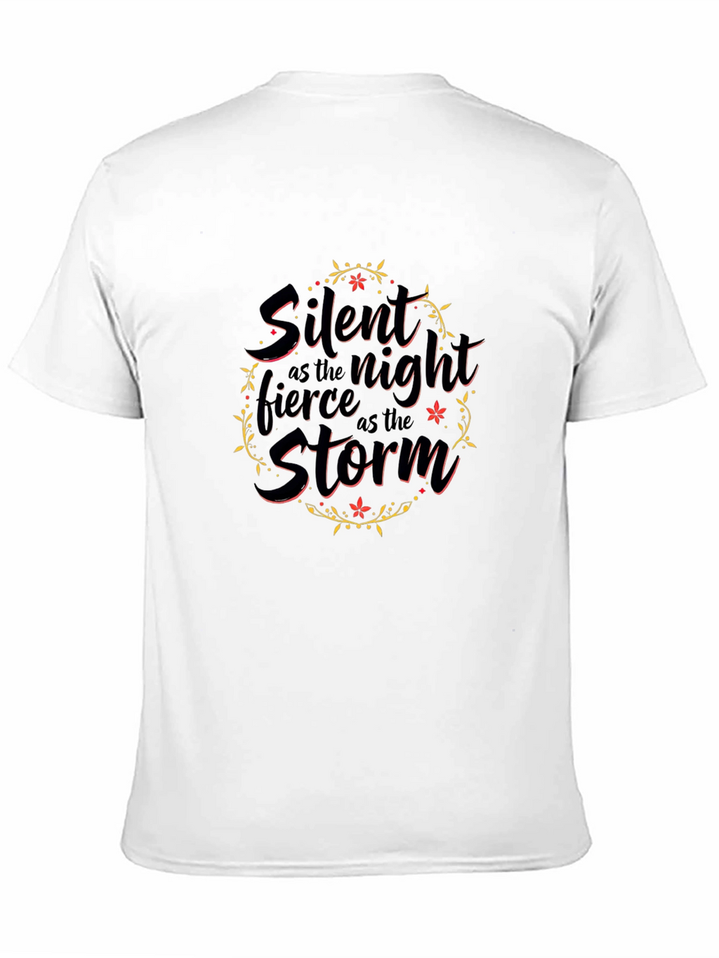 Silent Night Fierce Storm Black T-Shirt