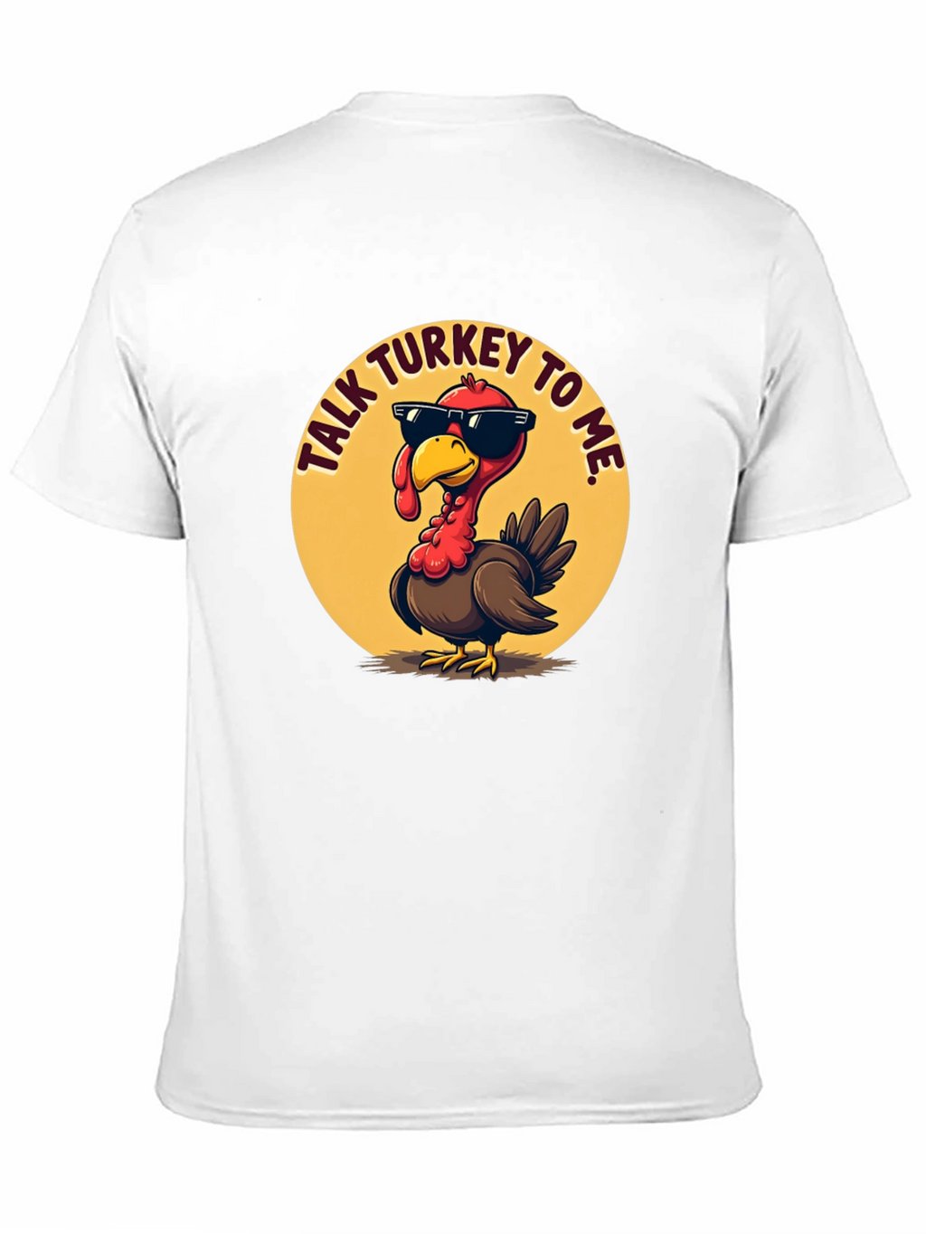 Talk Turkey To Me Black T-Shirt