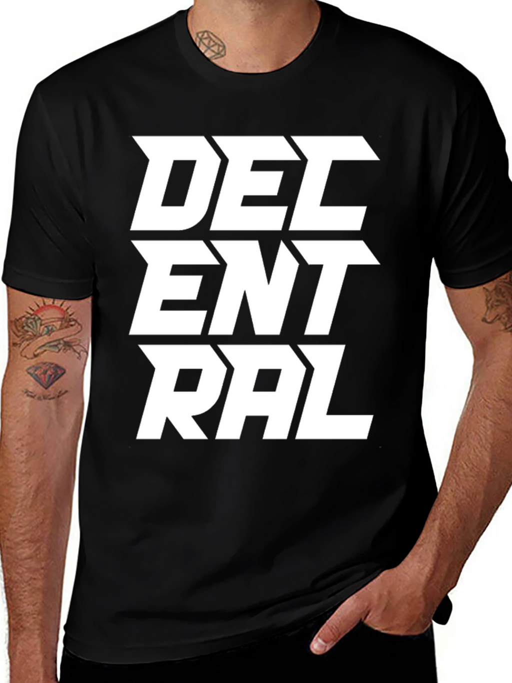 Decentral T-Shirt - Bold Graphic Tee