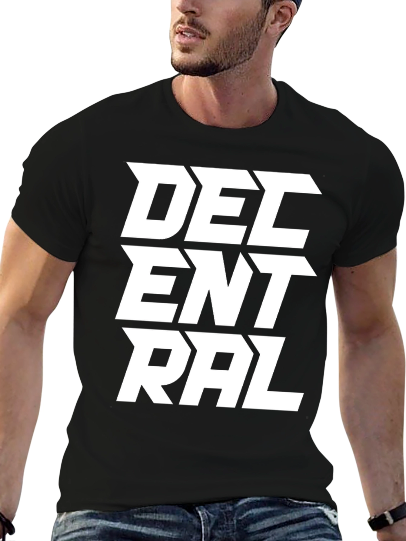 Decentral T-Shirt - Bold Graphic Tee