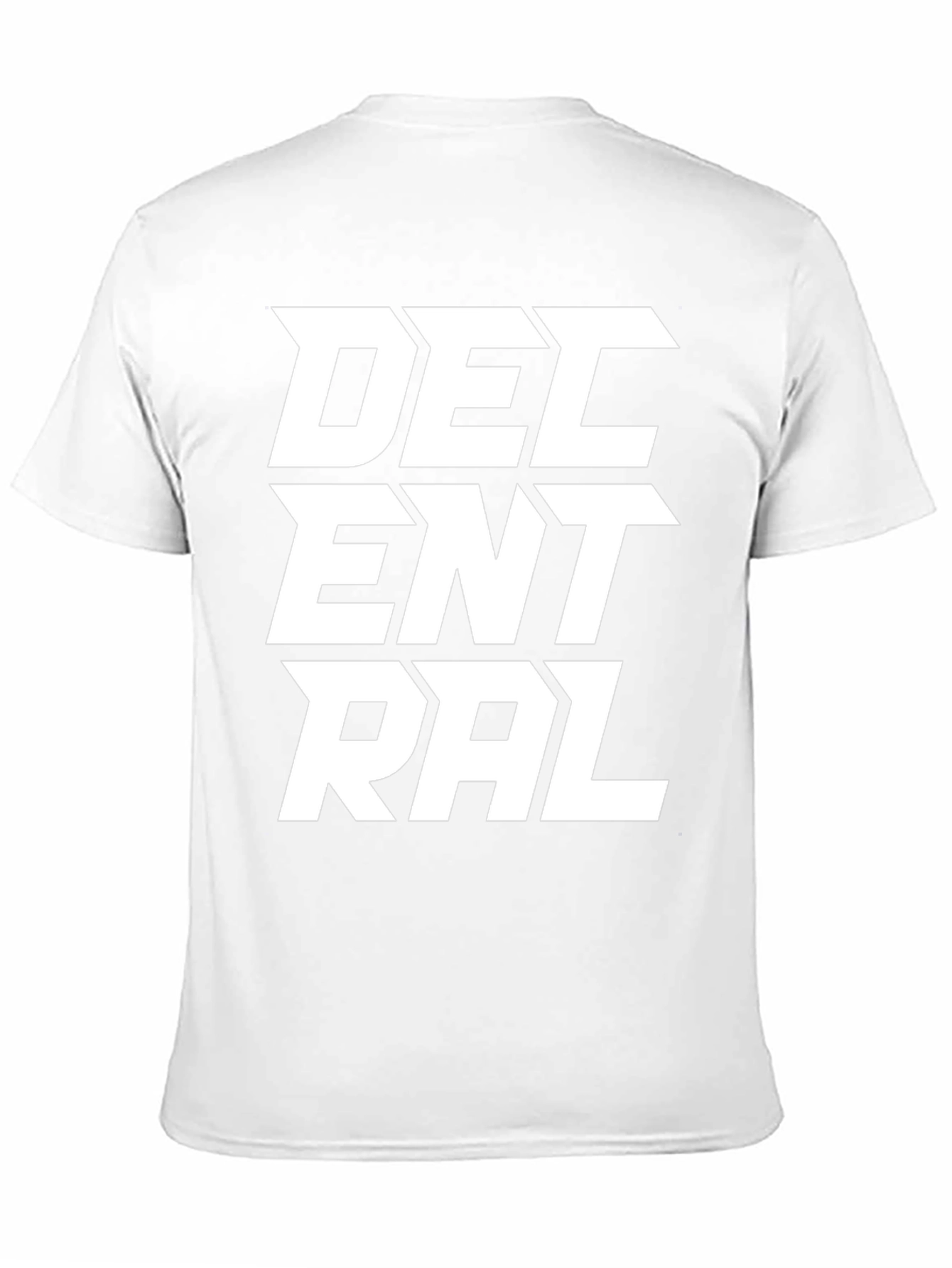 Decentral T-Shirt - Bold Graphic Tee