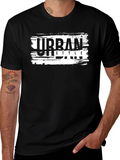 Urban Style Black Graphic Tee