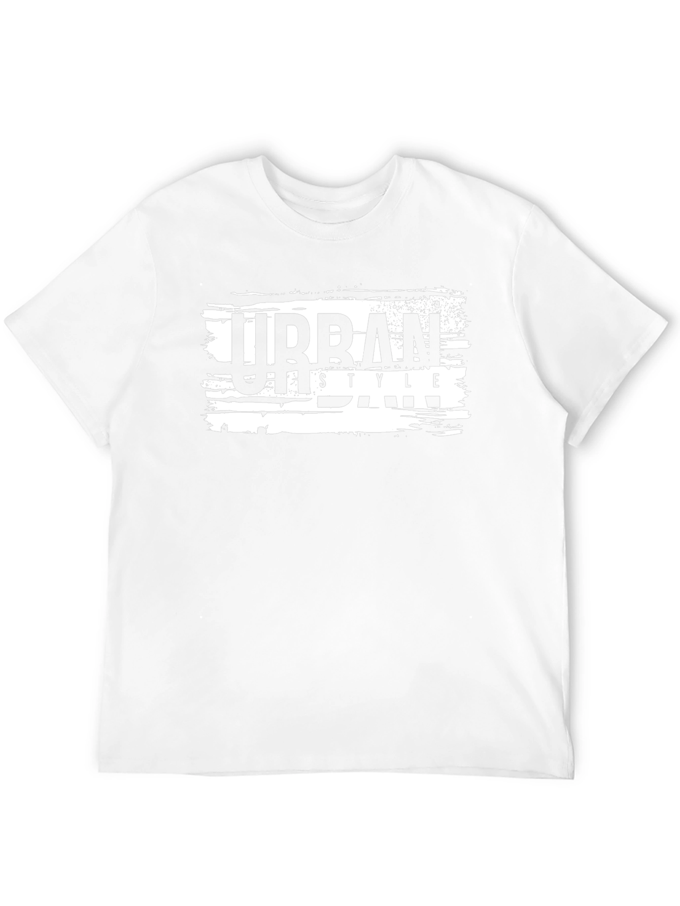 Urban Style Black Graphic Tee