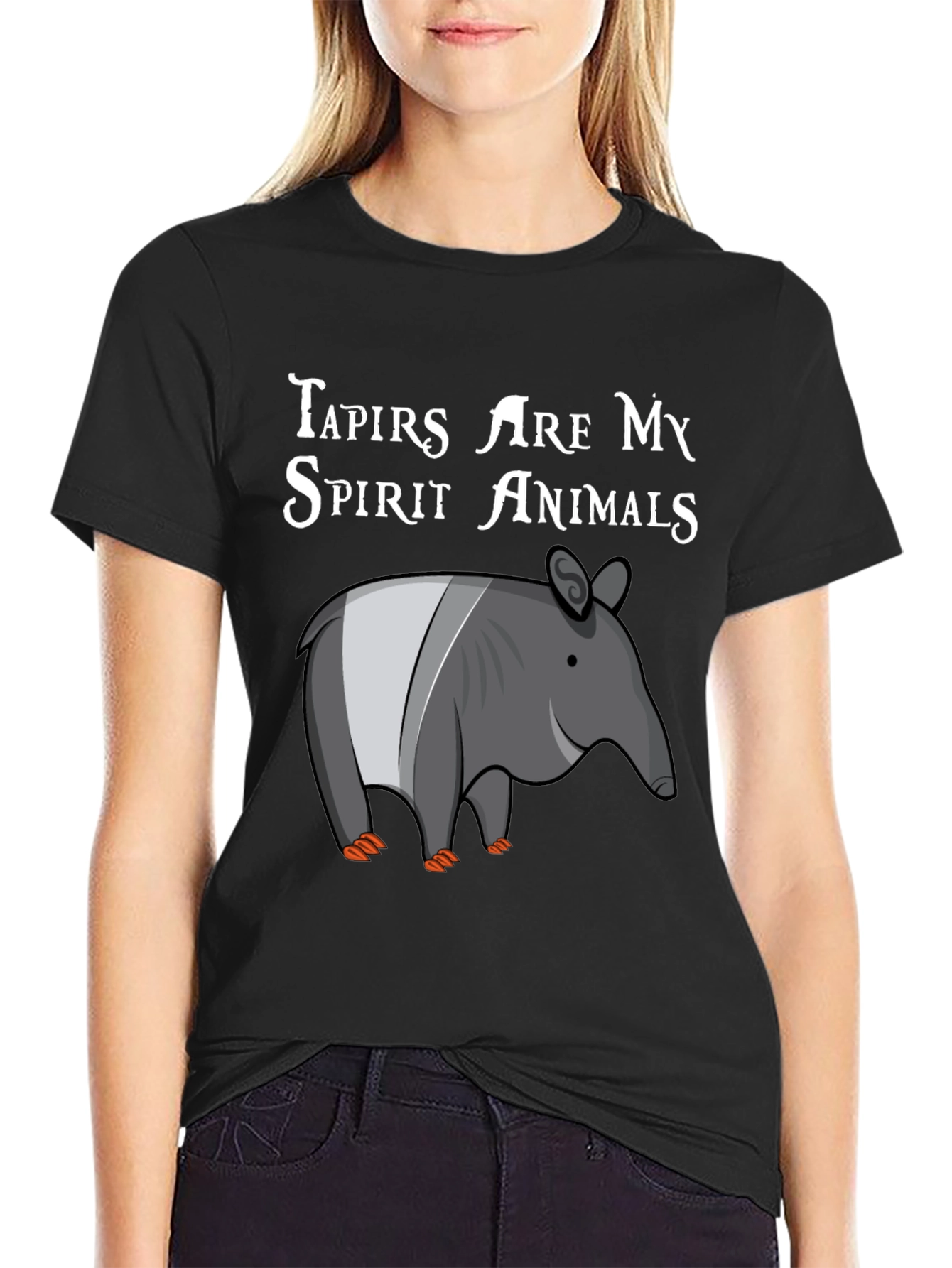 Tapir Spirit Animal Graphic Tee