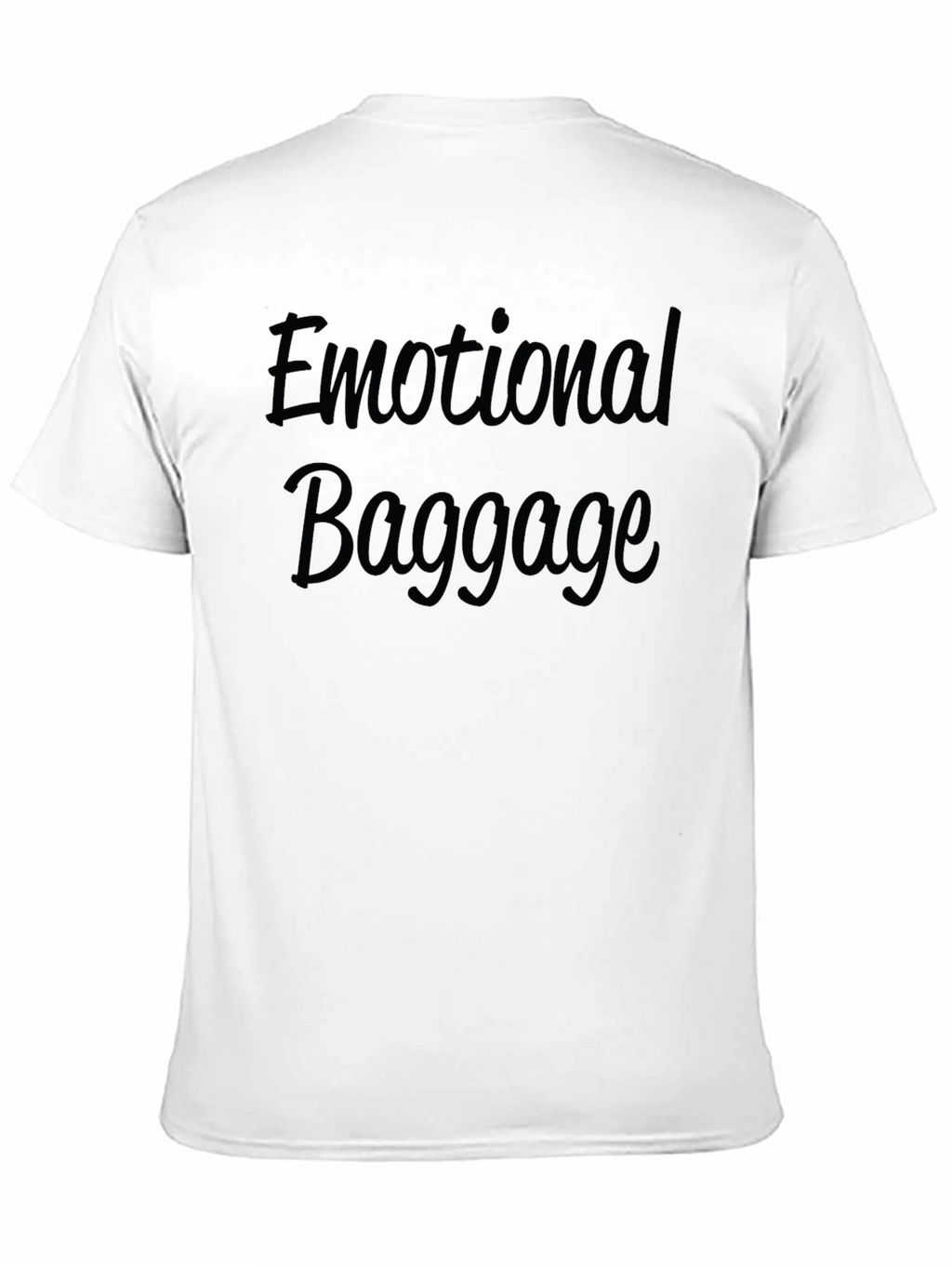 Emotional Baggage Graphic Tee - Black