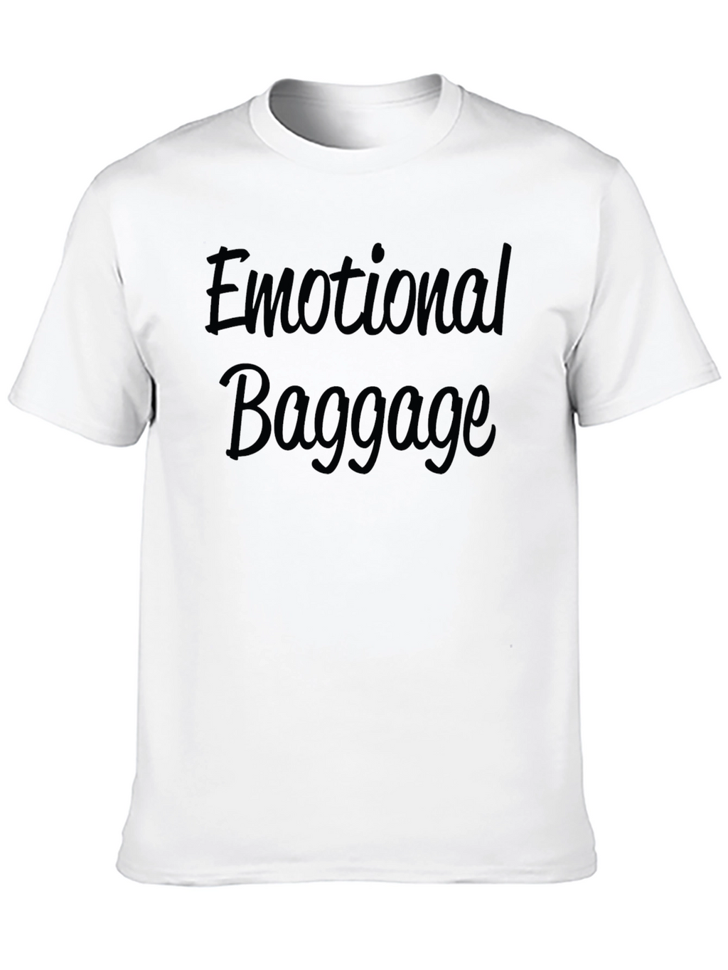 Emotional Baggage Graphic Tee - Black