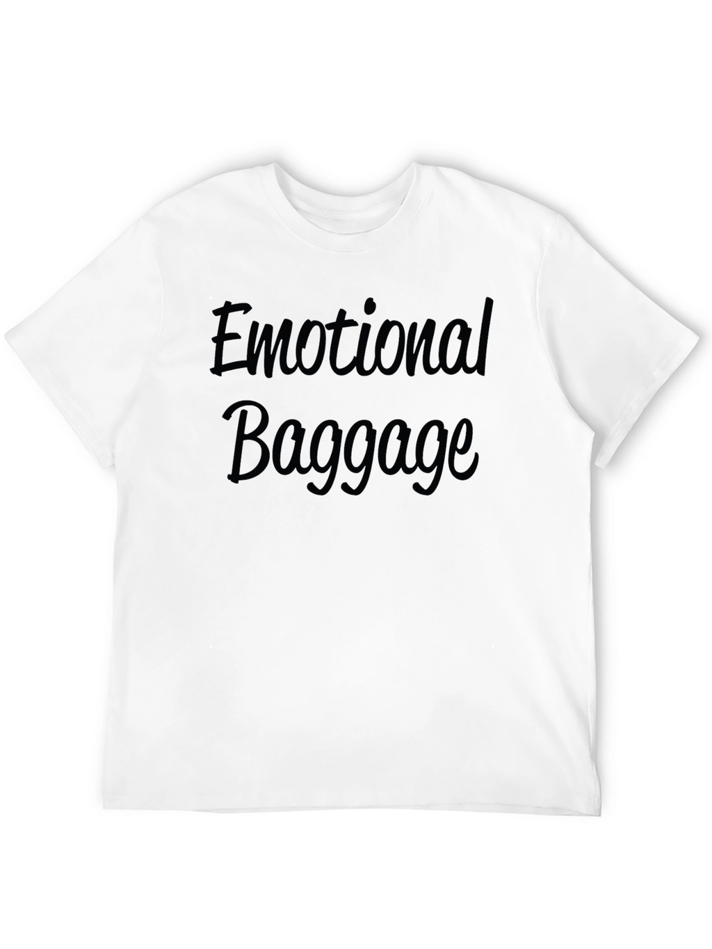 Emotional Baggage Graphic Tee - Black