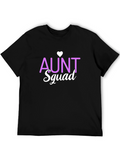Aunt Squad Heart T-Shirt - Fun Family Apparel