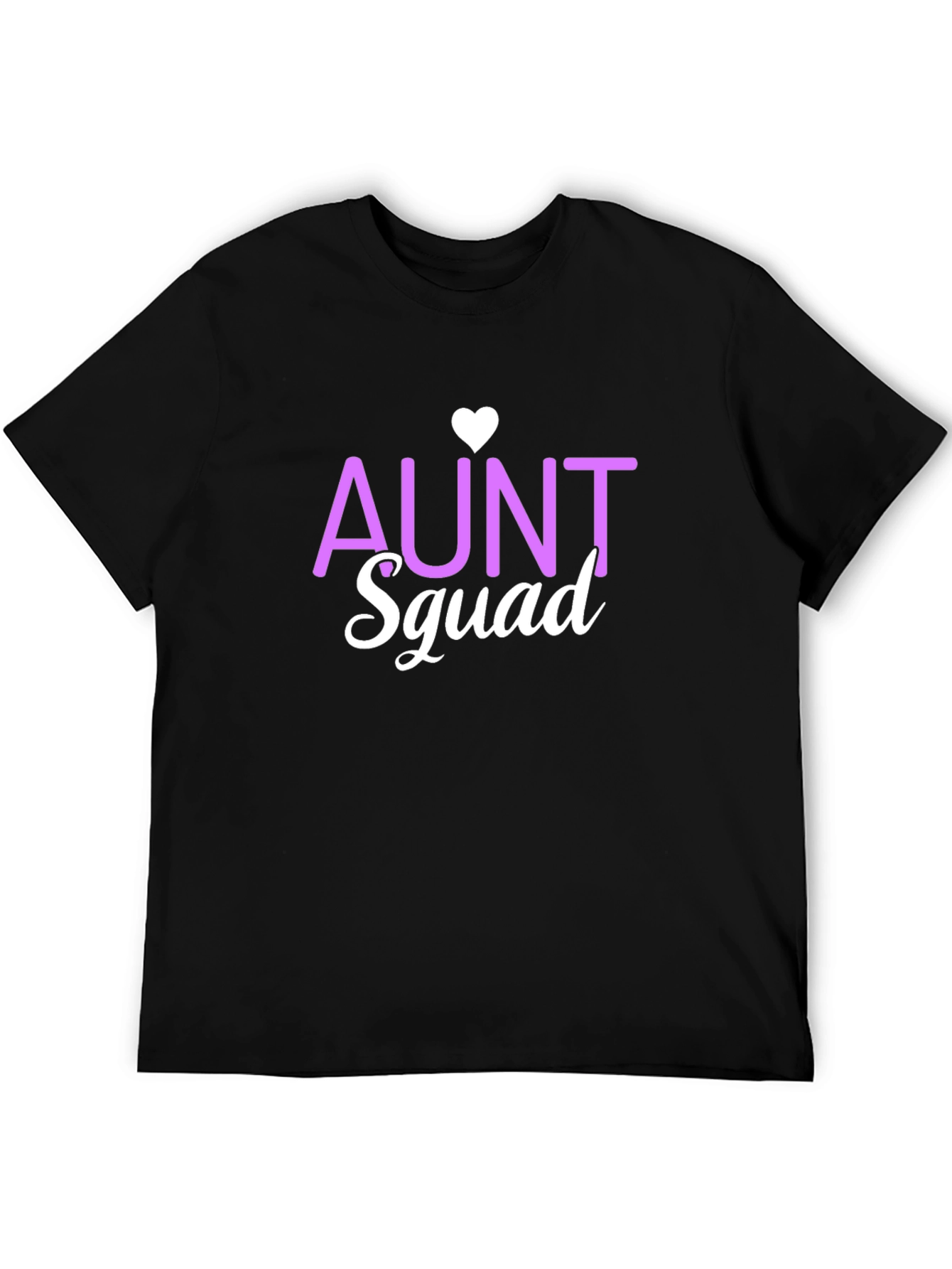 Aunt Squad Heart T-Shirt - Fun Family Apparel