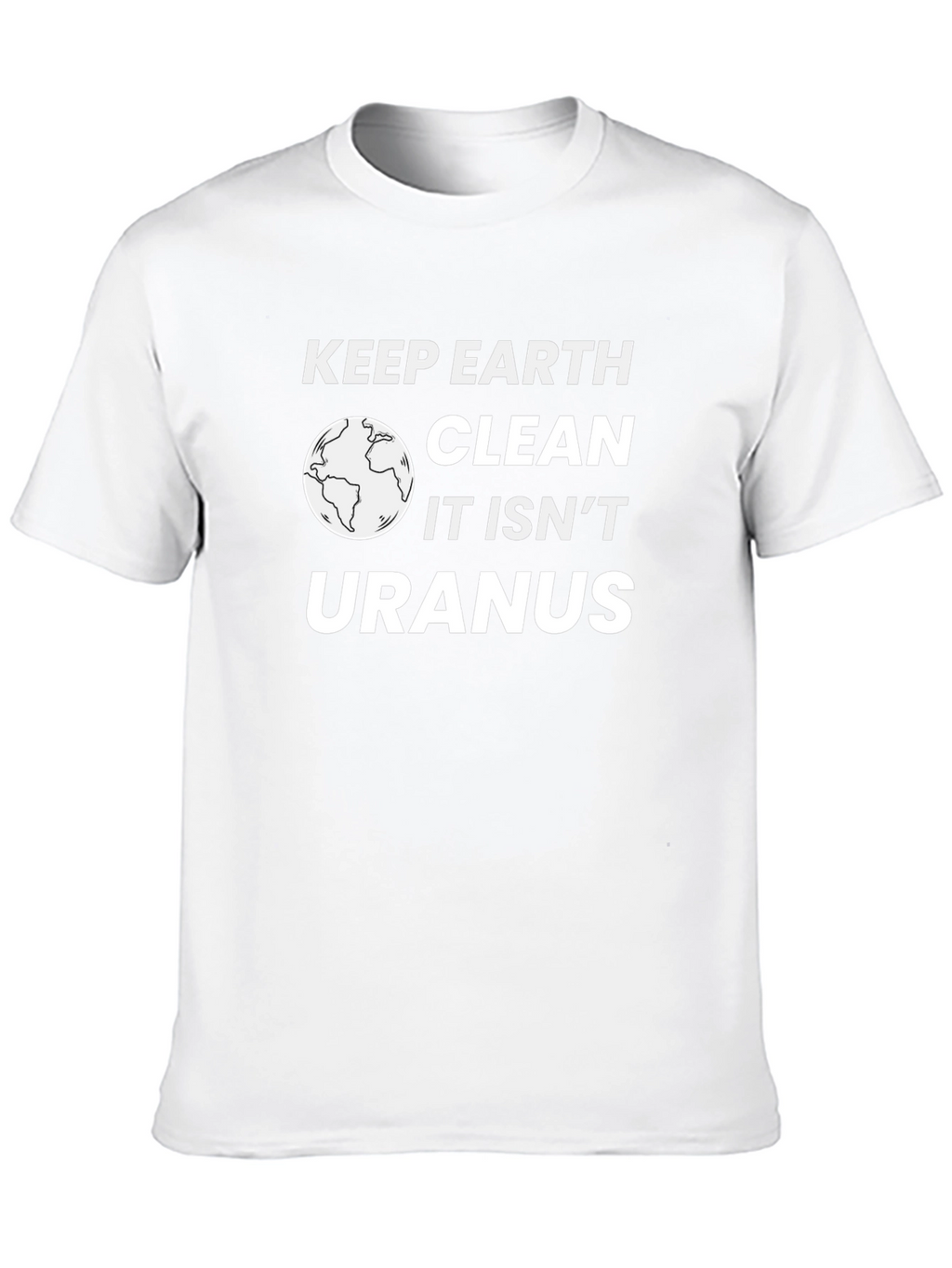 Keep Earth Clean T-Shirt - Environmental Awareness