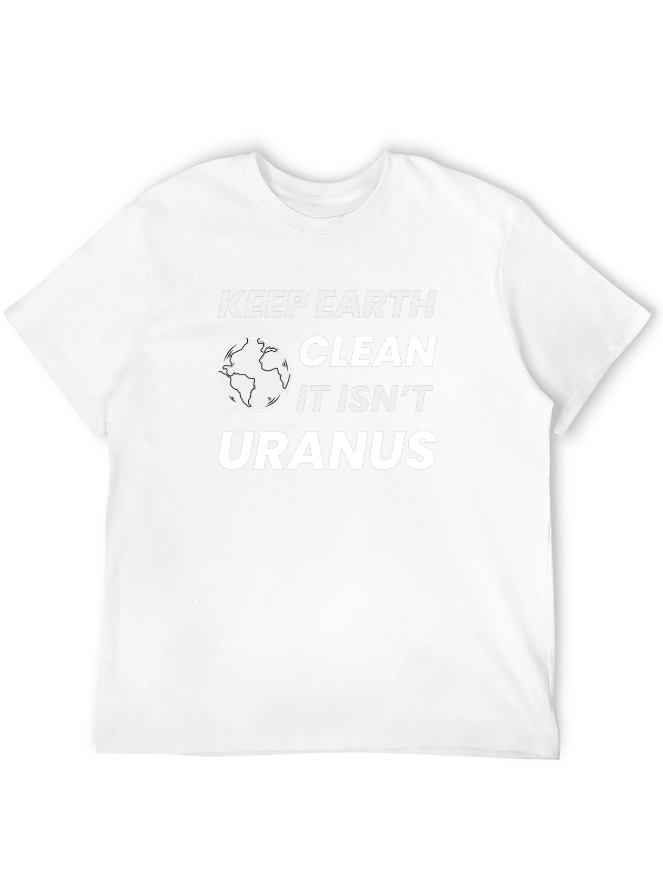 Keep Earth Clean T-Shirt - Environmental Awareness