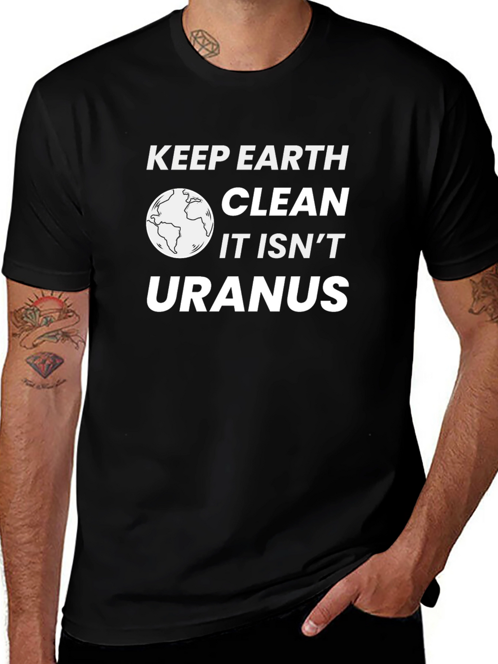 Keep Earth Clean T-Shirt - Environmental Awareness