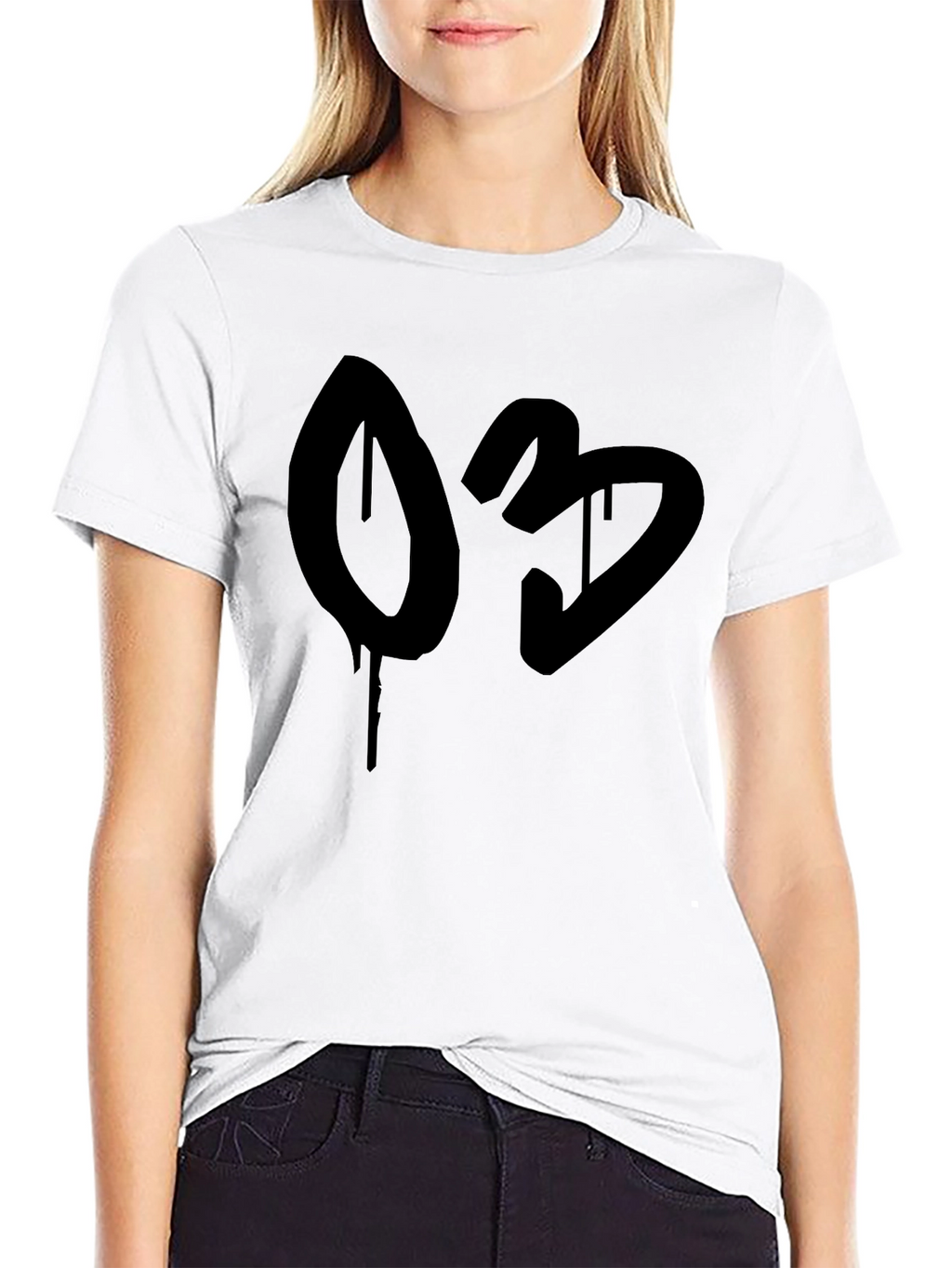 Black 03 Graphic T-Shirt