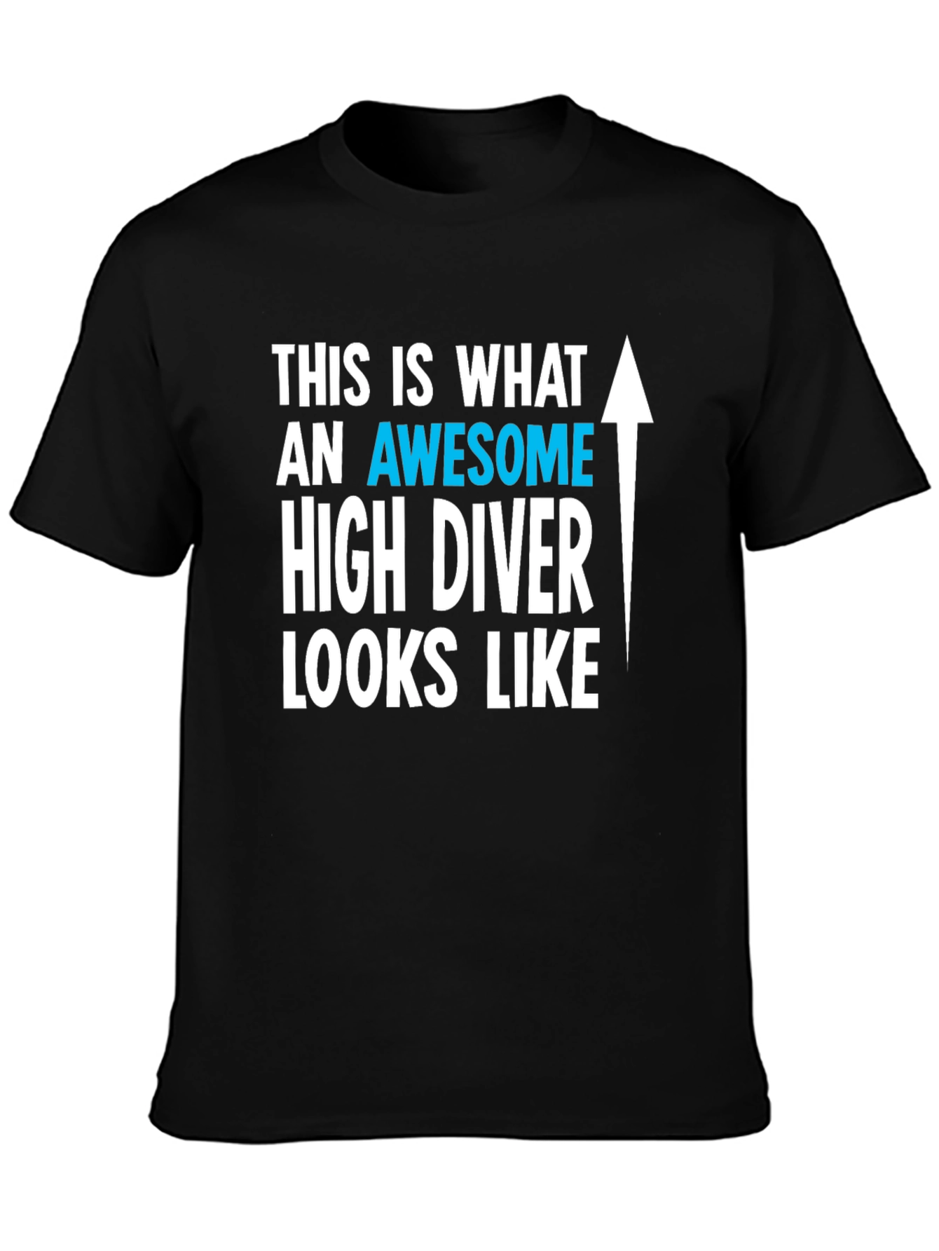 Awesome High Diver Graphic Tee