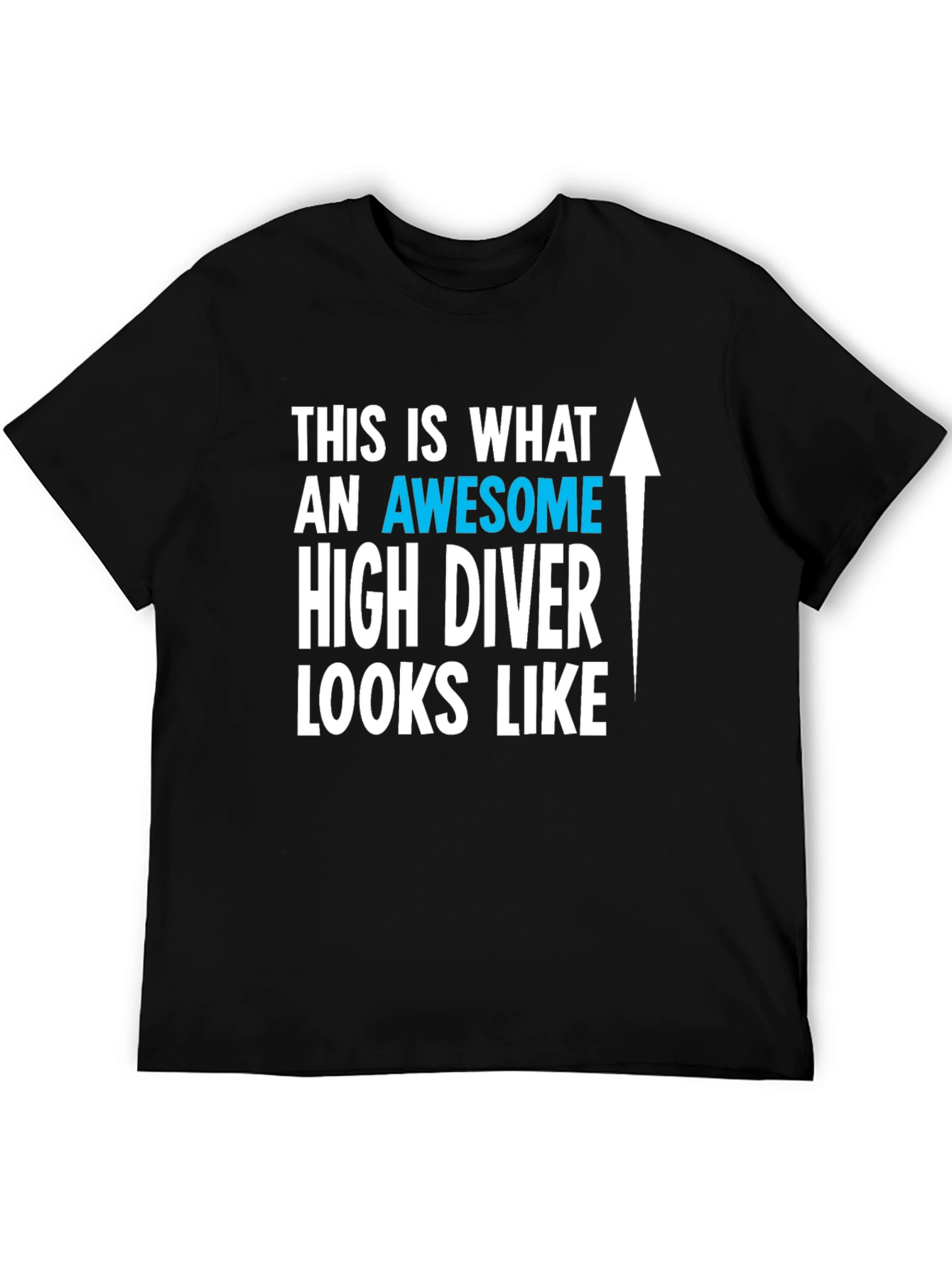 Awesome High Diver Graphic Tee