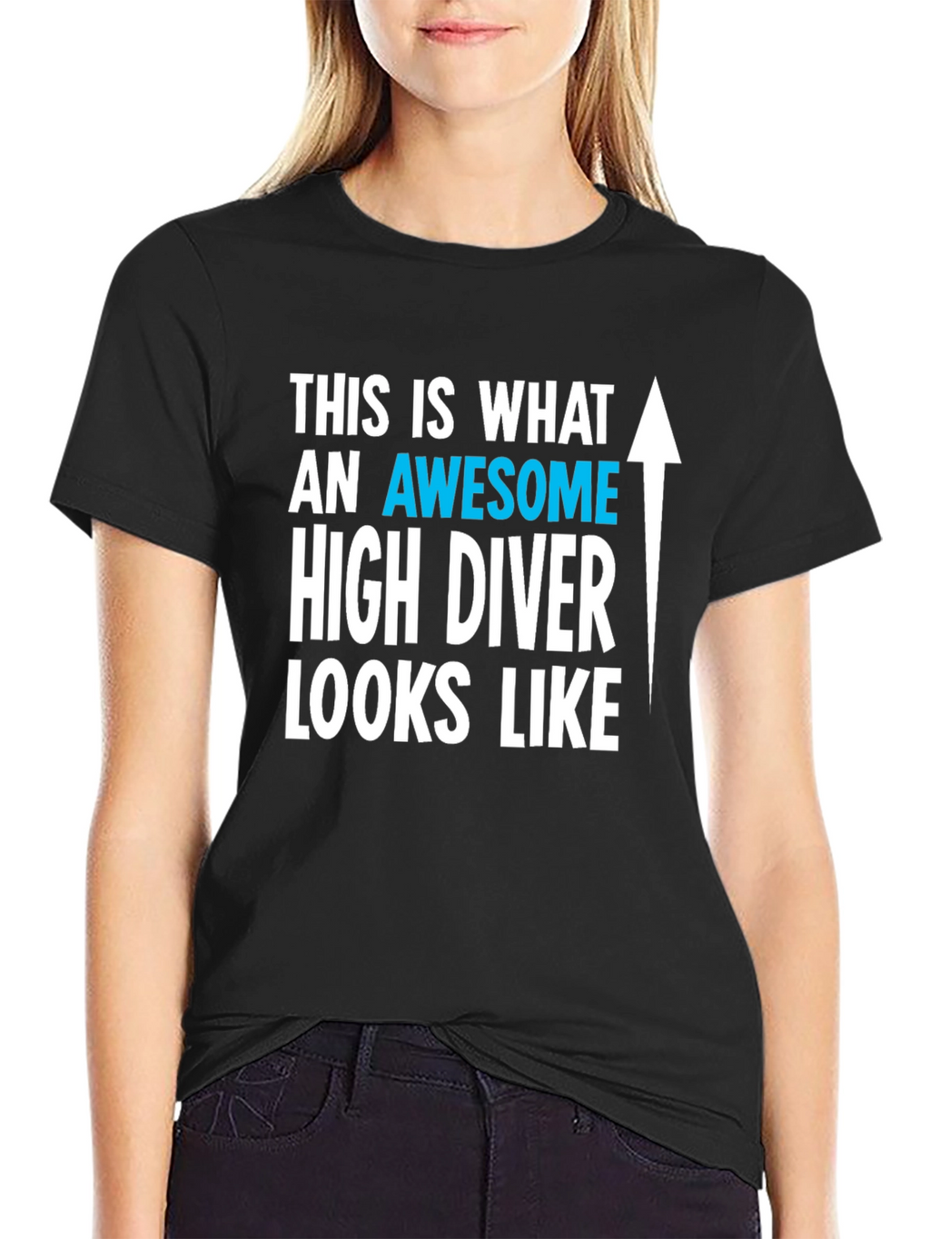 Awesome High Diver Graphic Tee