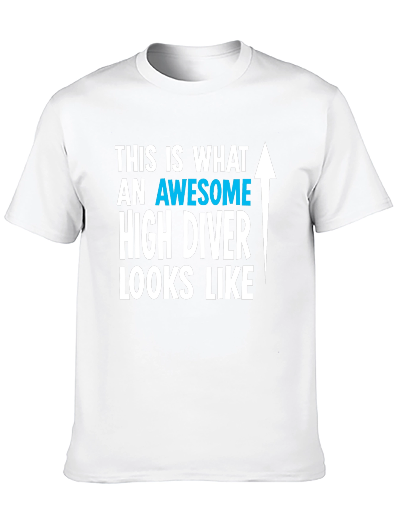 Awesome High Diver Graphic Tee