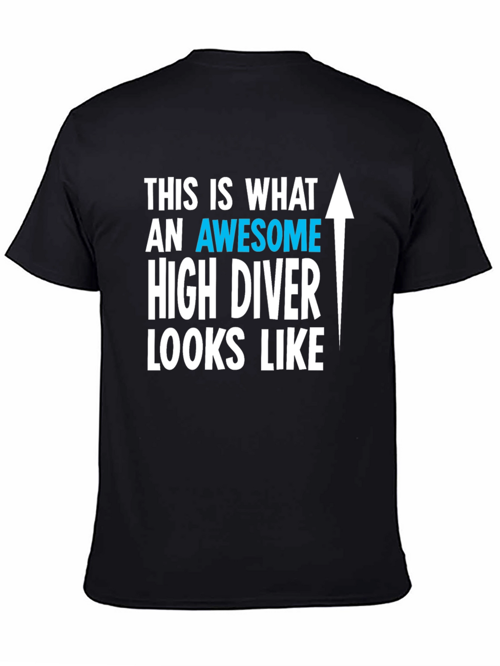 Awesome High Diver Graphic Tee