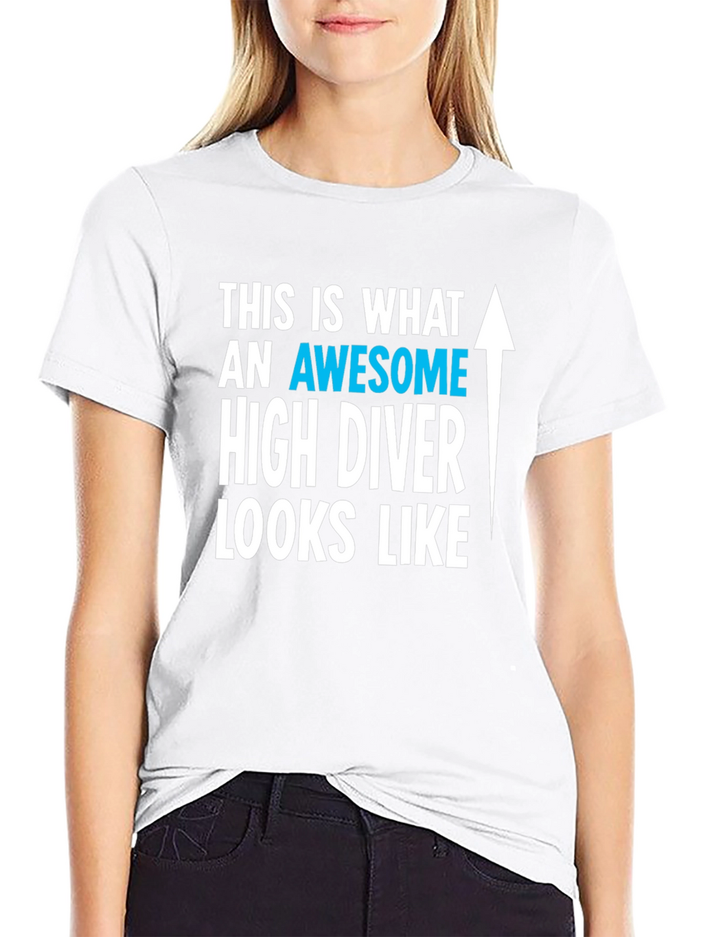 Awesome High Diver Graphic Tee
