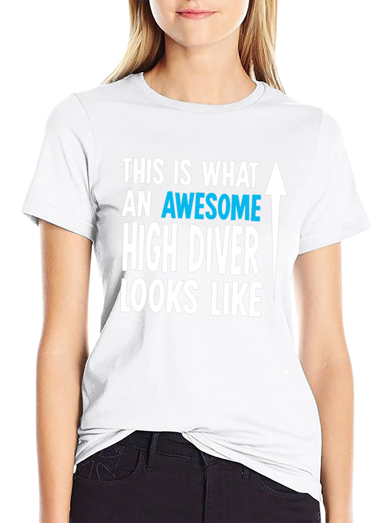 Awesome High Diver Graphic Tee