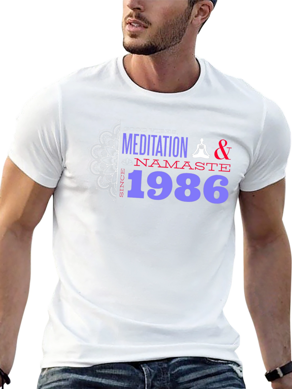 Good Vibes Meditation T-Shirt Since 1986