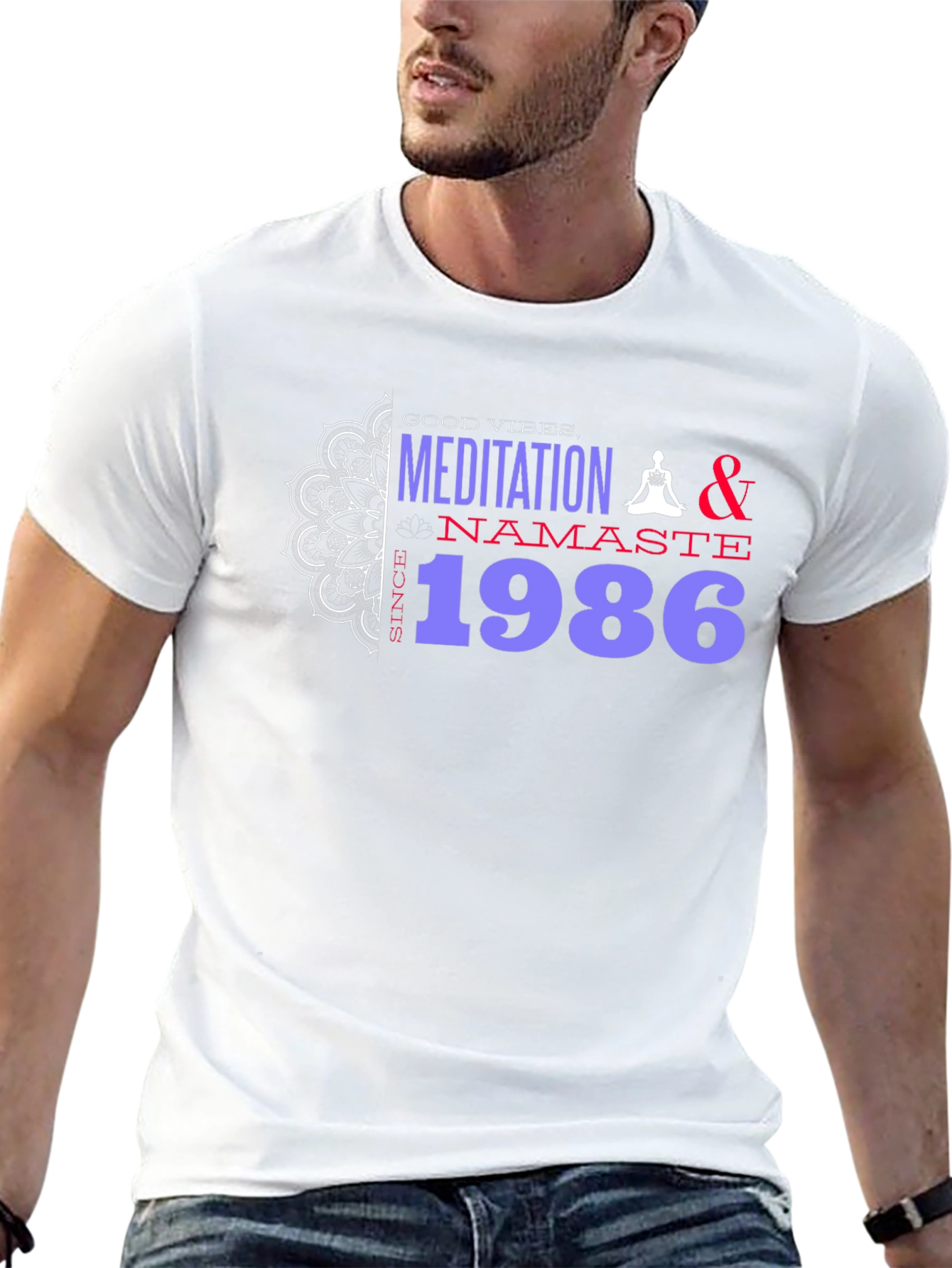 Good Vibes Meditation T-Shirt Since 1986