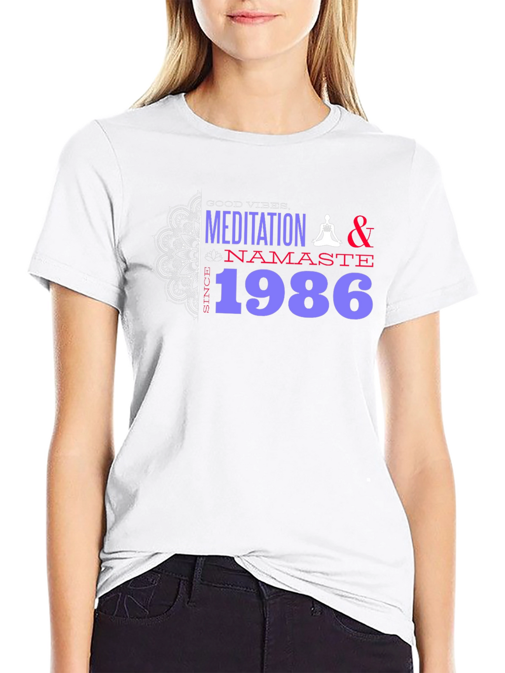 Good Vibes Meditation T-Shirt Since 1986