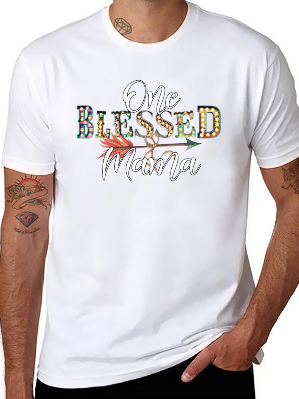 One Blessed Mama Graphic Tee