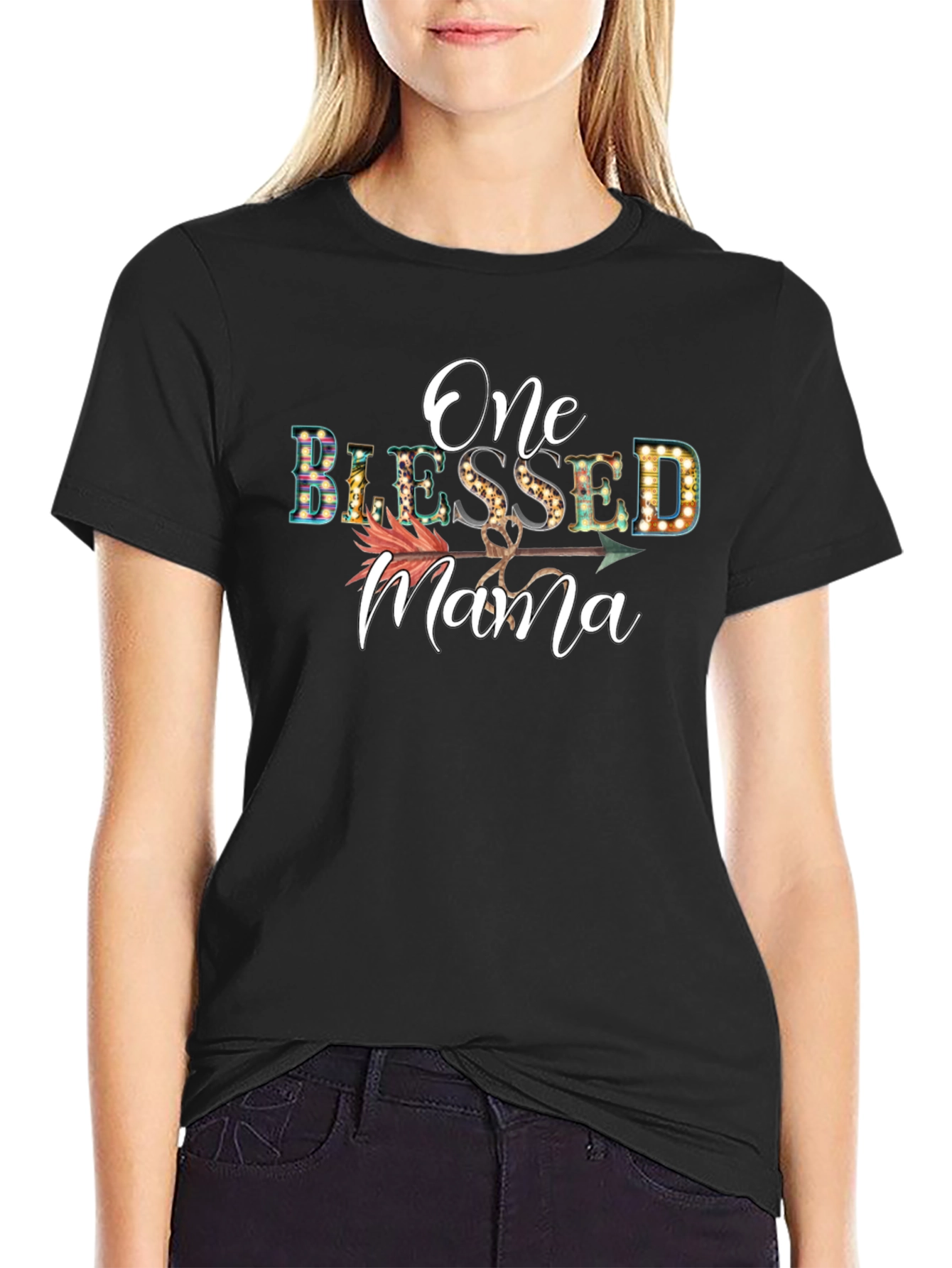 One Blessed Mama Graphic Tee