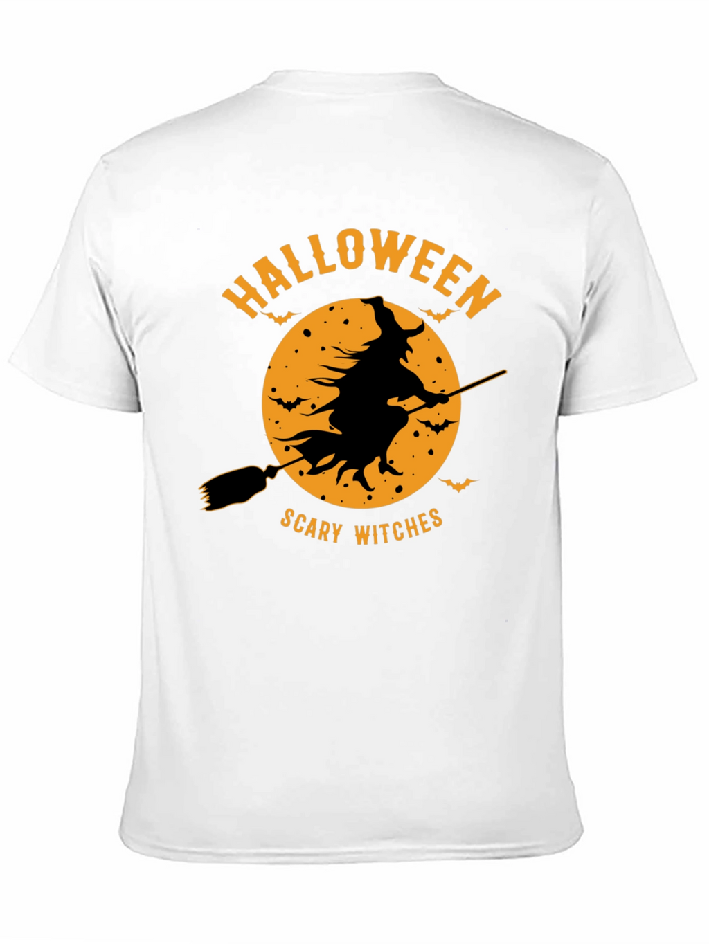 Halloween Scary Witches Black T-Shirt