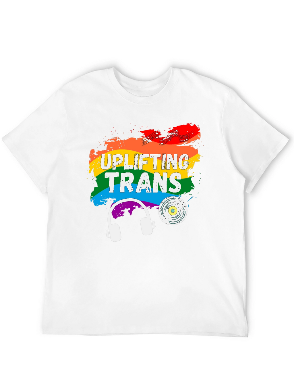 Uplifting Trans Pride Rainbow T-Shirt